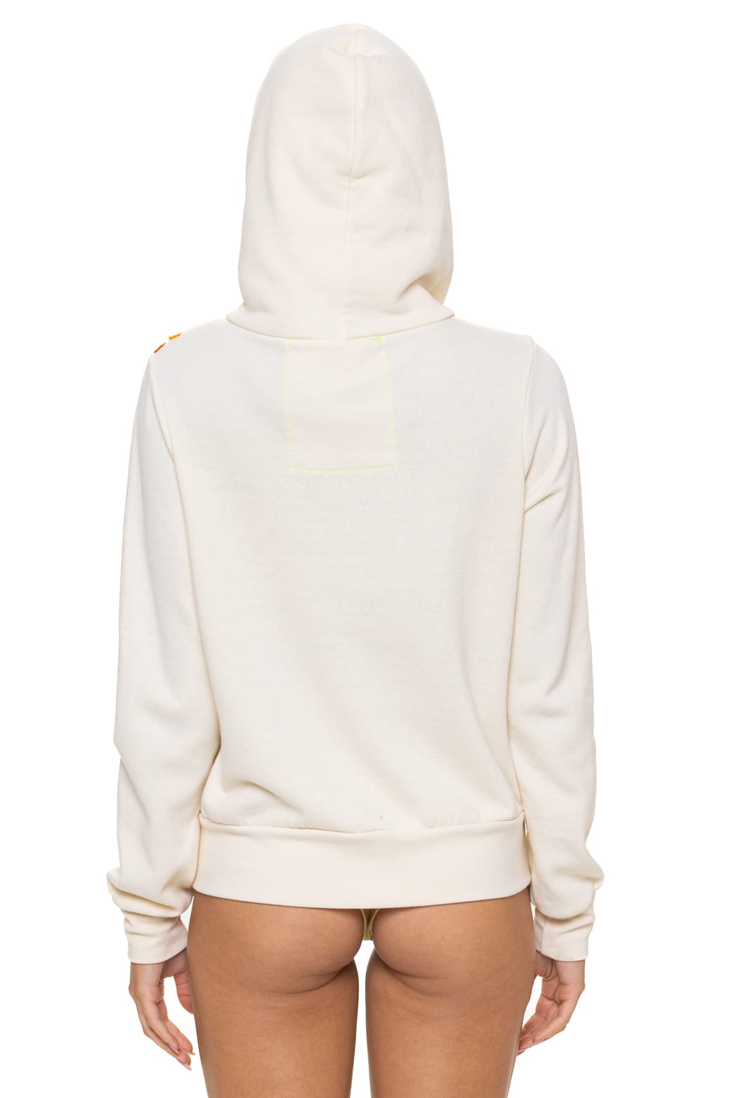 DISCO ZIP HOODIE - VINTAGE WHITE