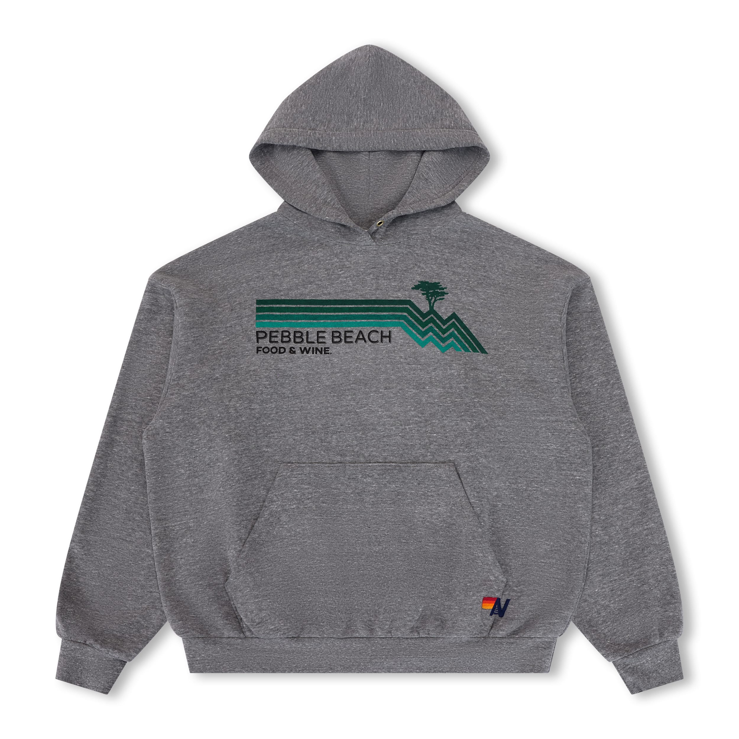 PEBBLE BEACH FOOD & WINE 2026 PULLOVER HOODIE RELAXED - HEATHER GREY