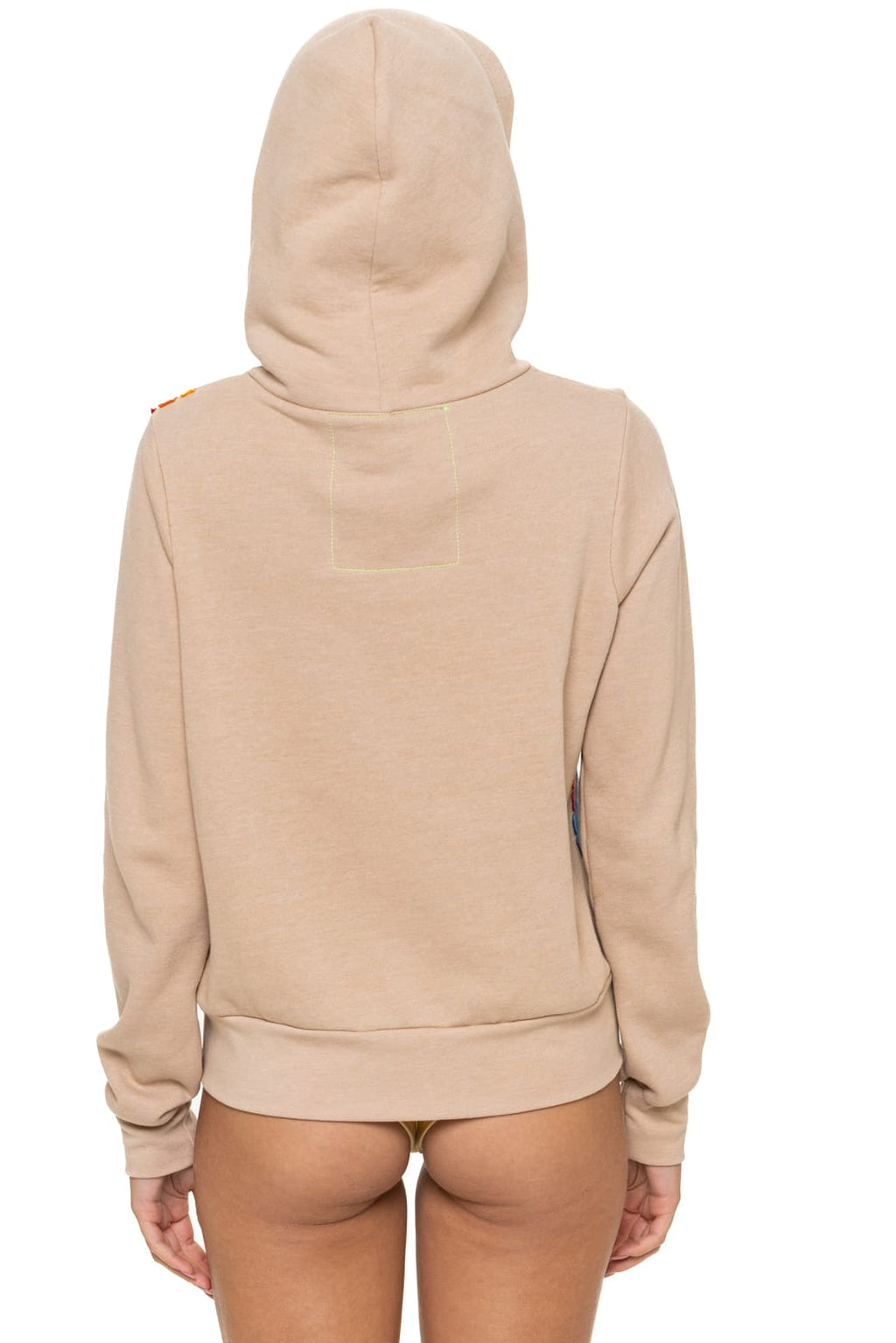 DISCO ZIP HOODIE - SAND