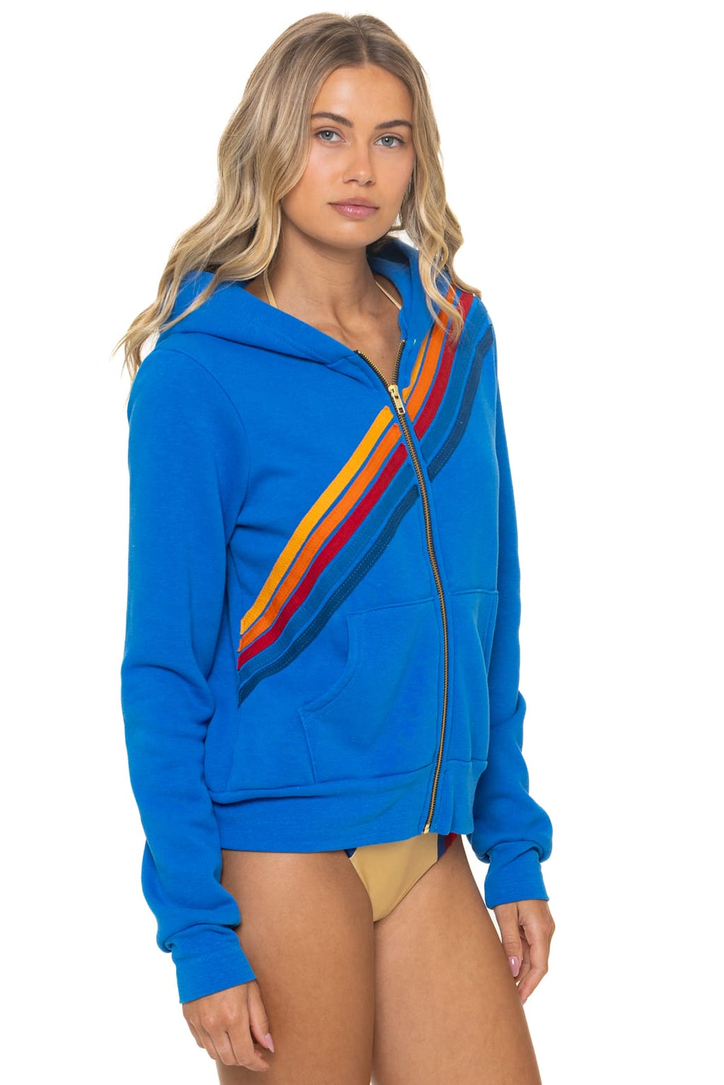 DISCO ZIP HOODIE - OCEAN