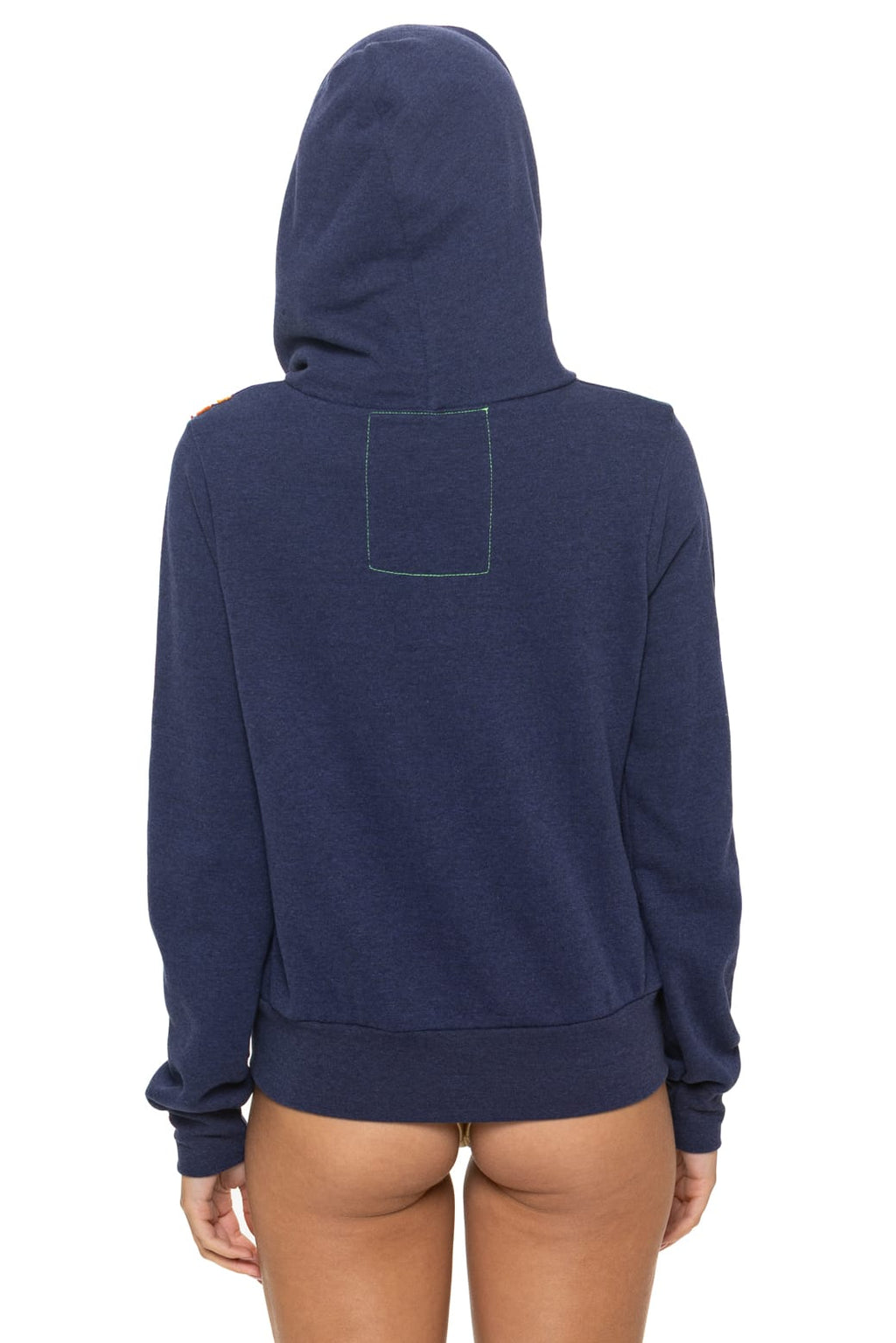 DISCO ZIP HOODIE - NAVY