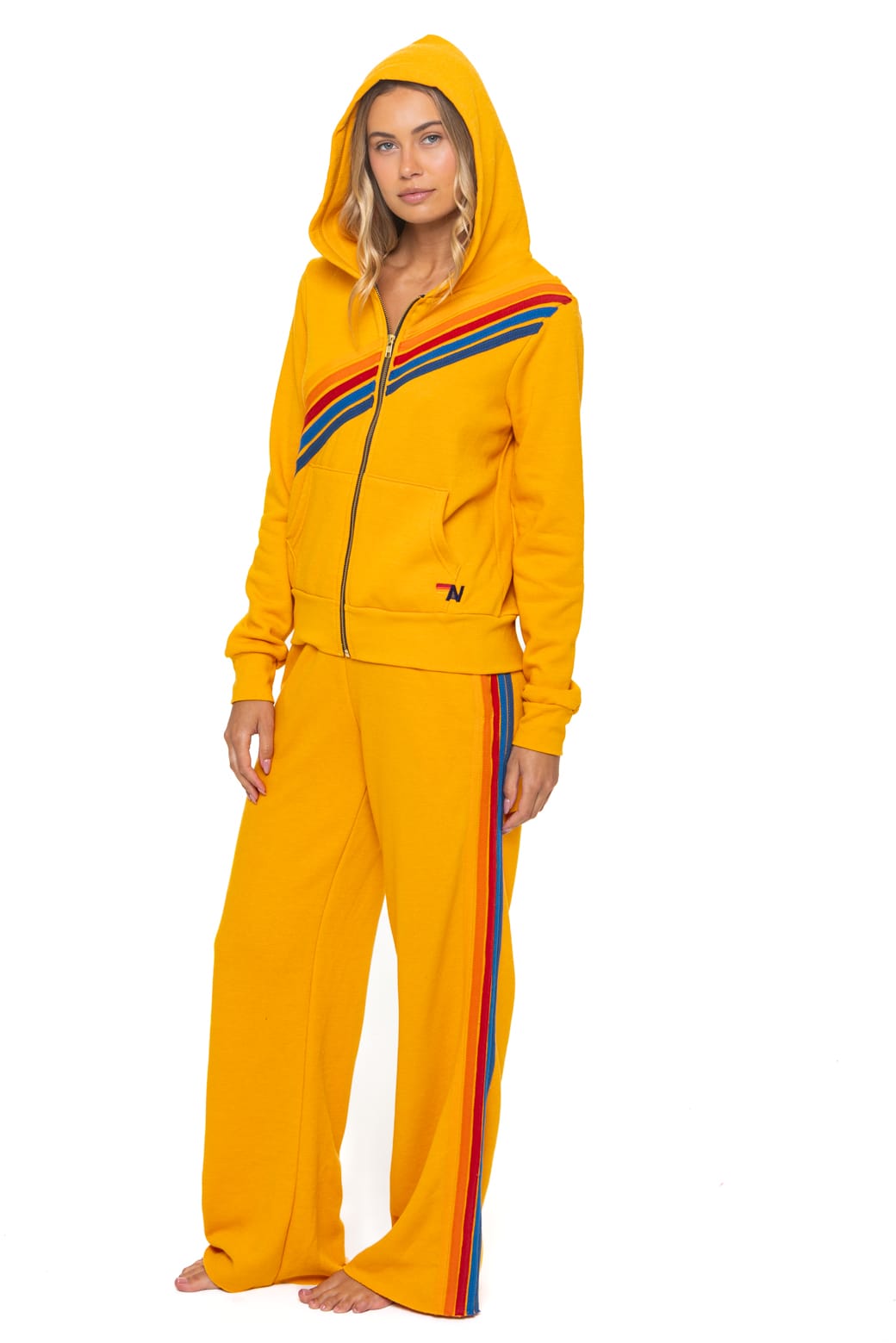 DISCO ZIP HOODIE - VINTAGE GOLD