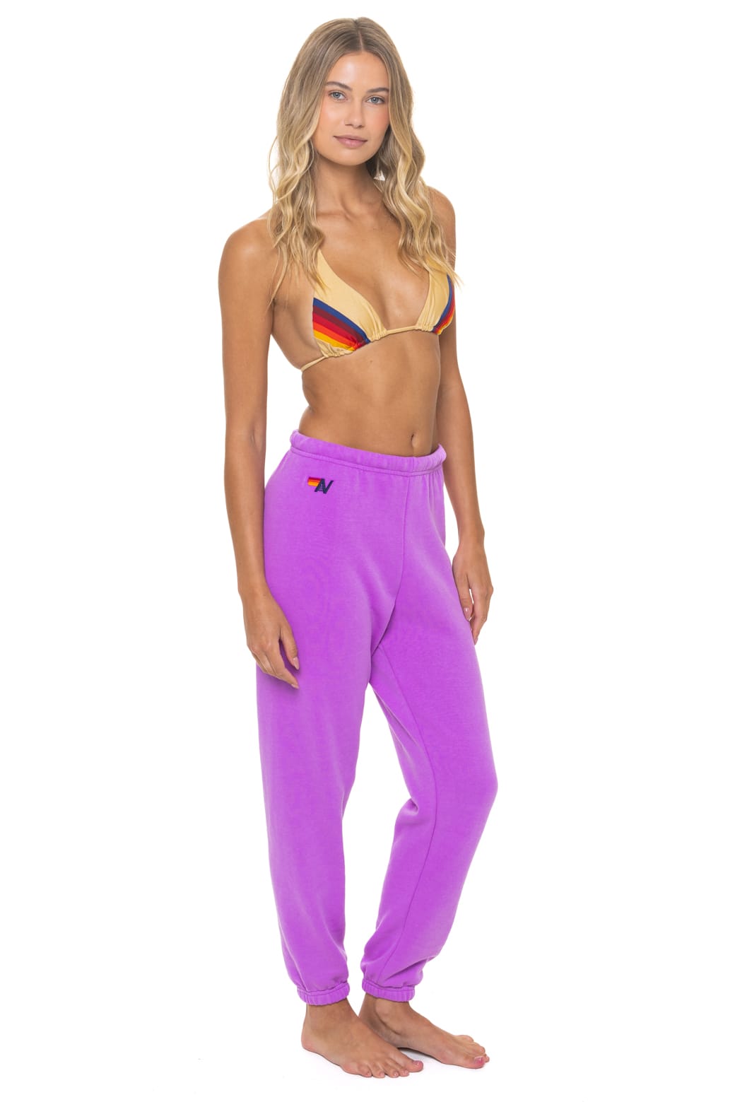 BOLT FADE SWEATPANTS - NEON PURPLE // PINK // PURPLE