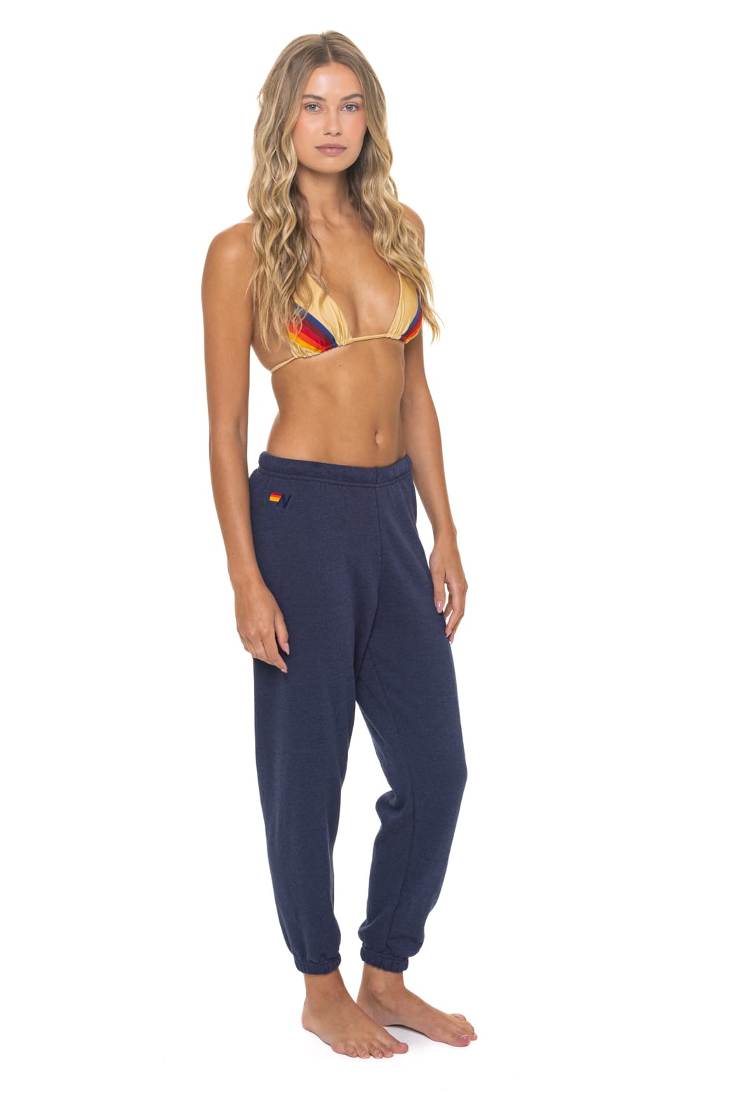 BOLT FADE SWEATPANTS - NAVY // PINK // PURPLE