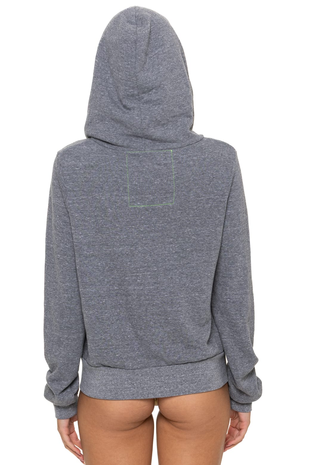 5 STRIPE HOODIE - HEATHER GREY // GREY