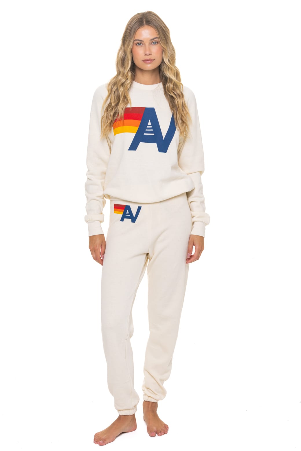 LOGO SWEATSHIRT - VINTAGE WHITE