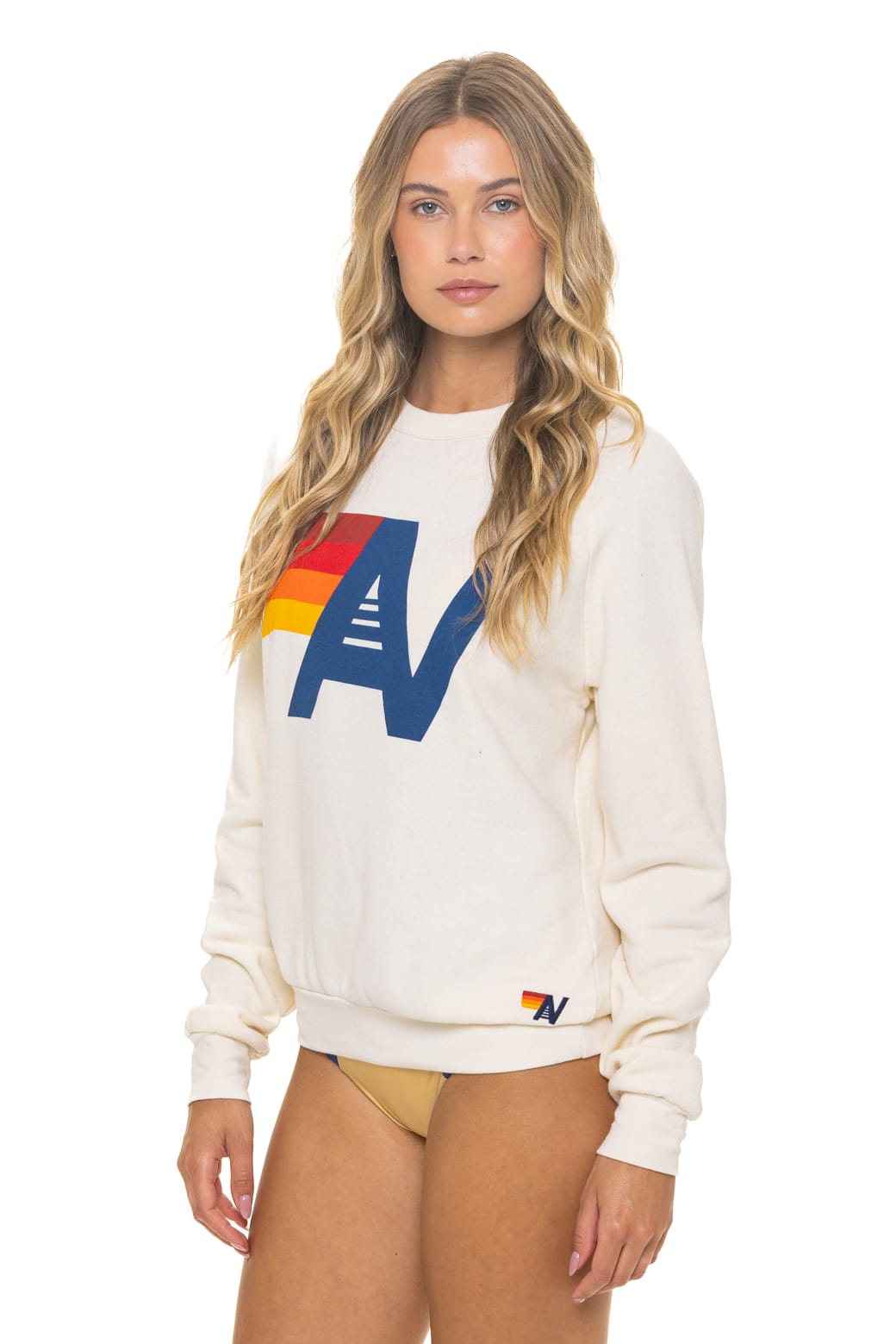 LOGO SWEATSHIRT - VINTAGE WHITE