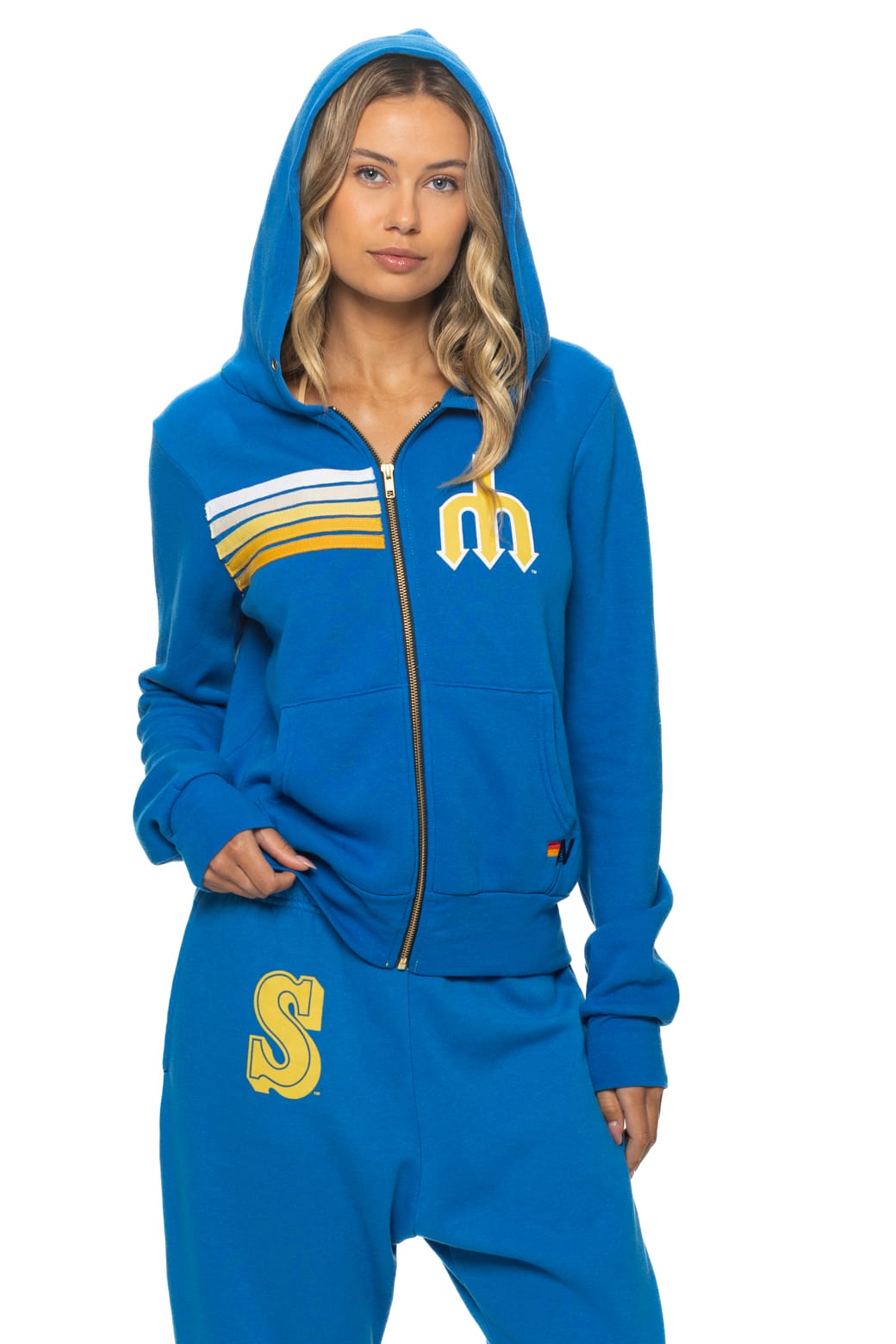 SEATTLE MARINERS 2026 ZIP HOODIE - ADVENTURE BLUE