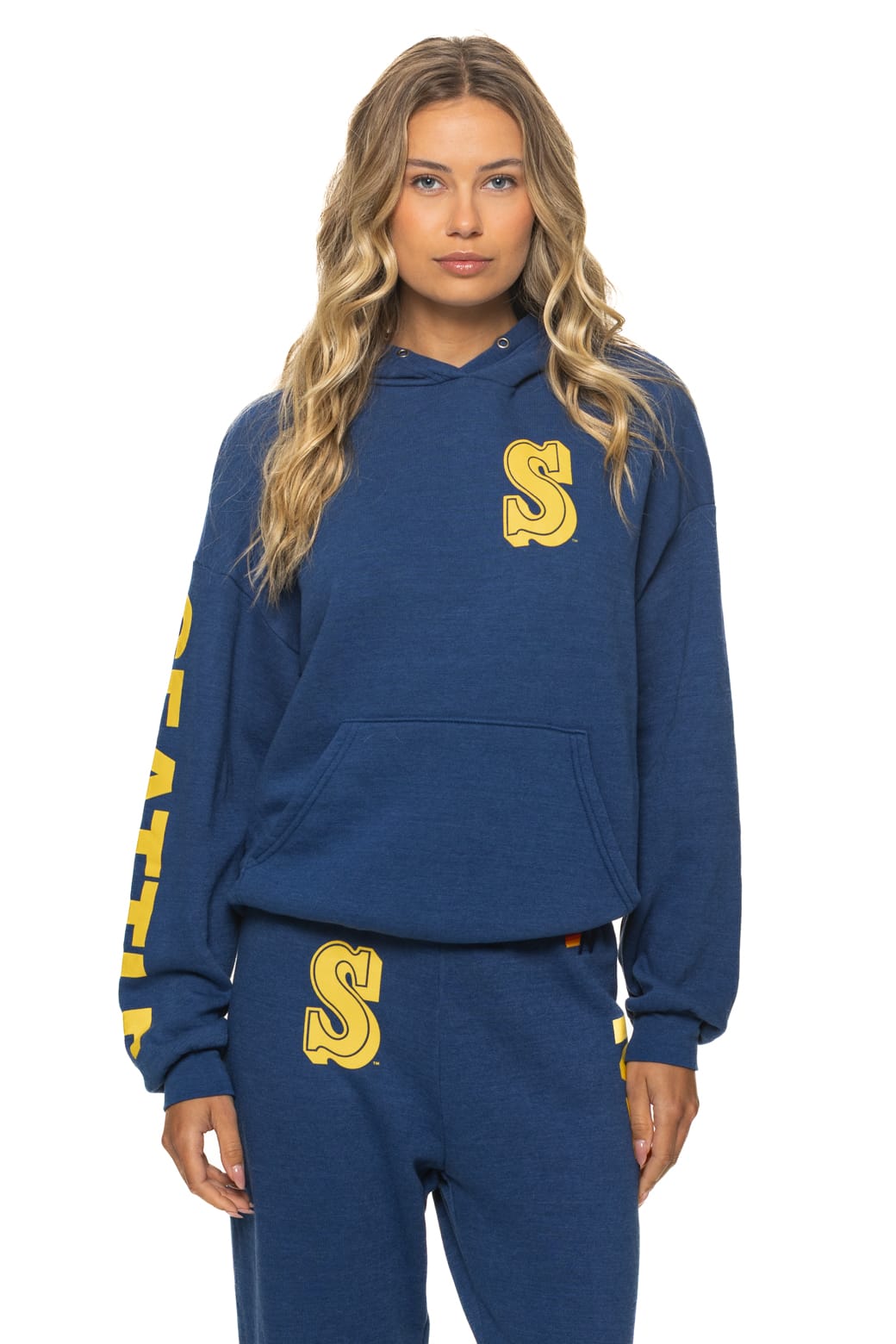 SEATTLE MARINERS 2026 RELAXED PULLOVER HOODIE - ROYAL
