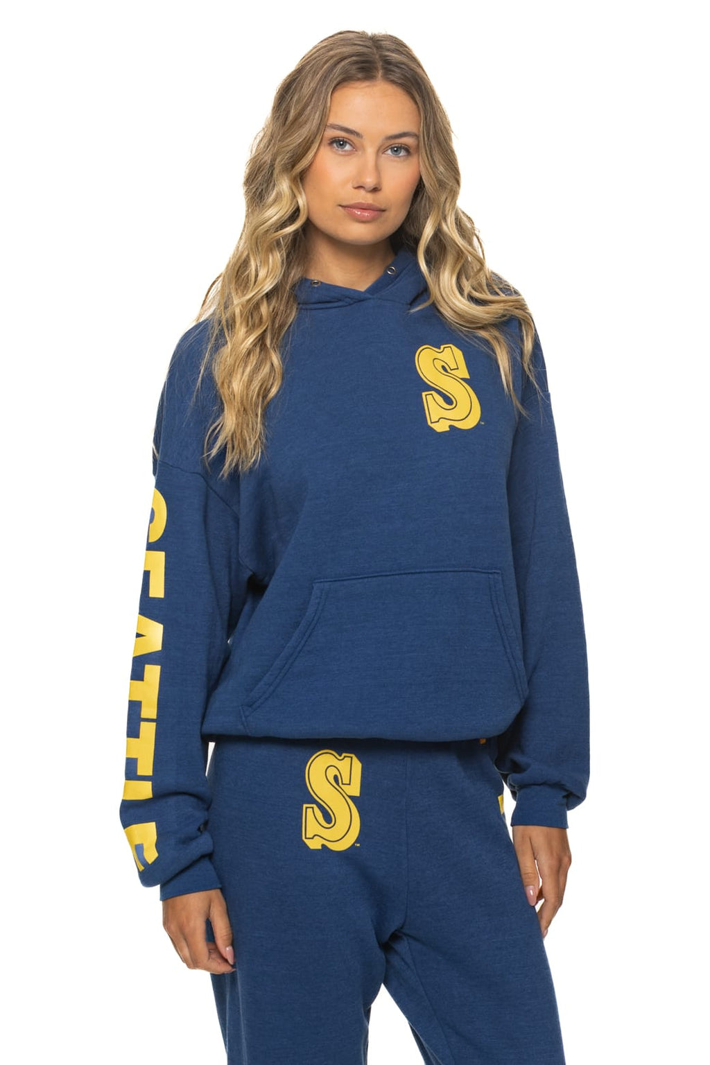 SEATTLE MARINERS 2026 RELAXED PULLOVER HOODIE - ROYAL