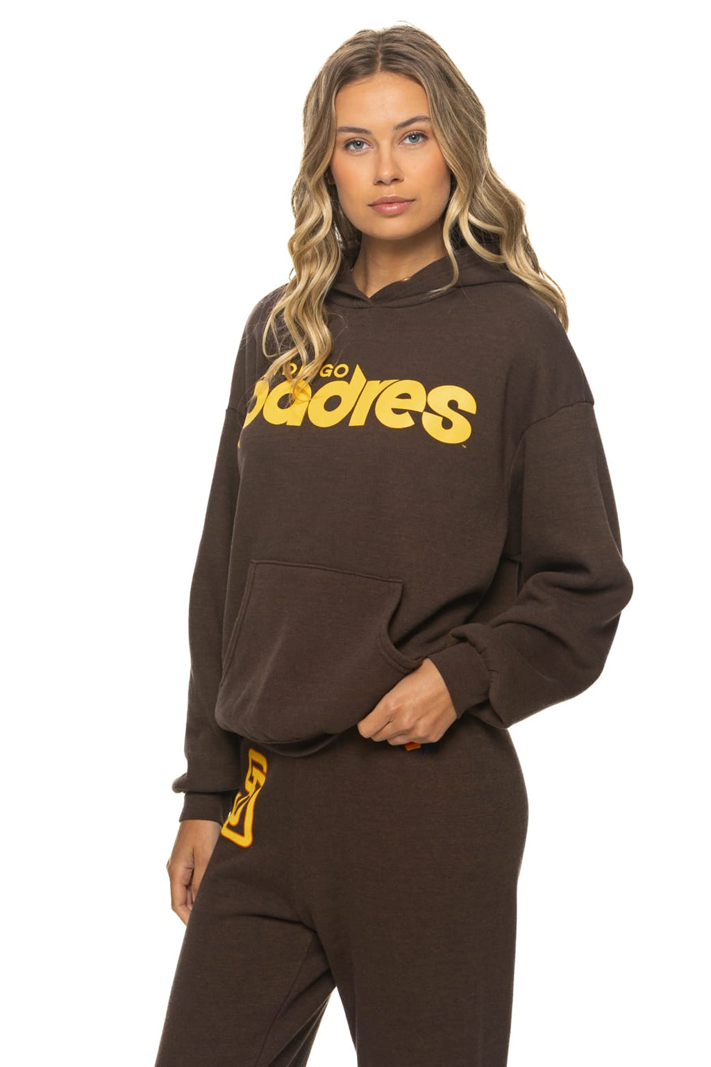 SAN DIEGO PADRES 2026 RELAXED PULLOVER HOODIE - BROWN