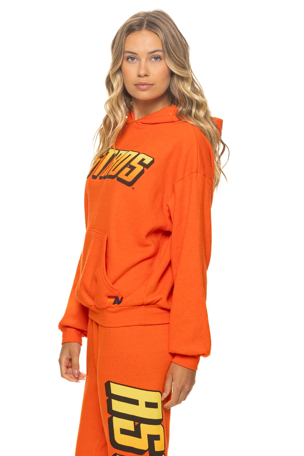 HOUSTON ASTROS 2026 RELAXED PULLOVER HOODIE - ORANGE