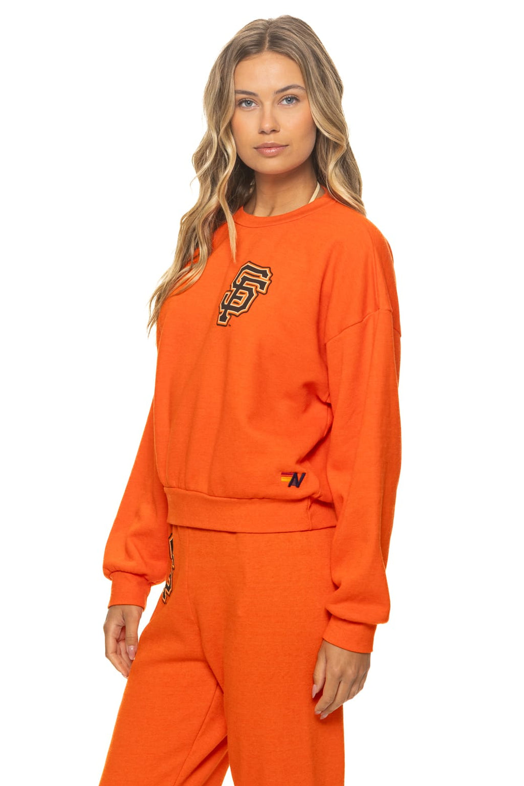 SAN FRANCISCO GIANTS 2026 RELAXED CREW SWEATSHIRT - ORANGE