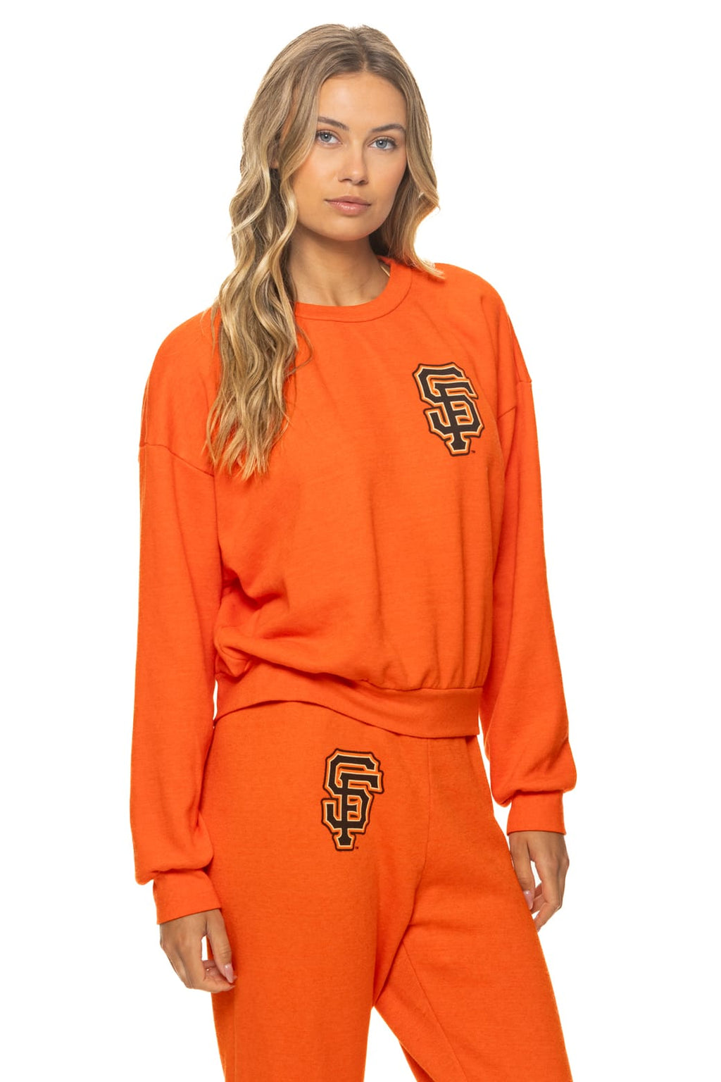SAN FRANCISCO GIANTS 2026 RELAXED CREW SWEATSHIRT - ORANGE