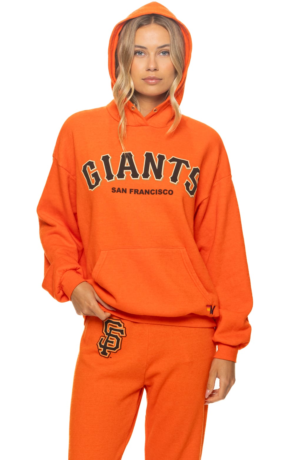 SAN FRANCISCO GIANTS 2026 RELAXED PULLOVER HOODIE - ORANGE