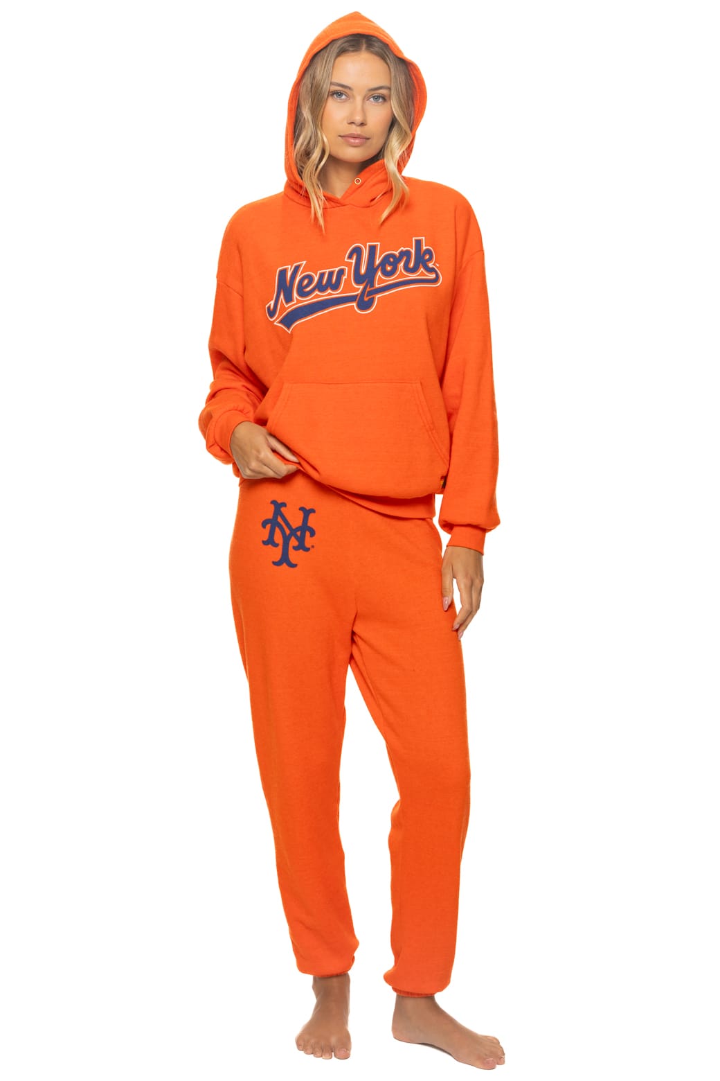 NY METS 2026 UNISEX SWEATPANTS - ORANGE