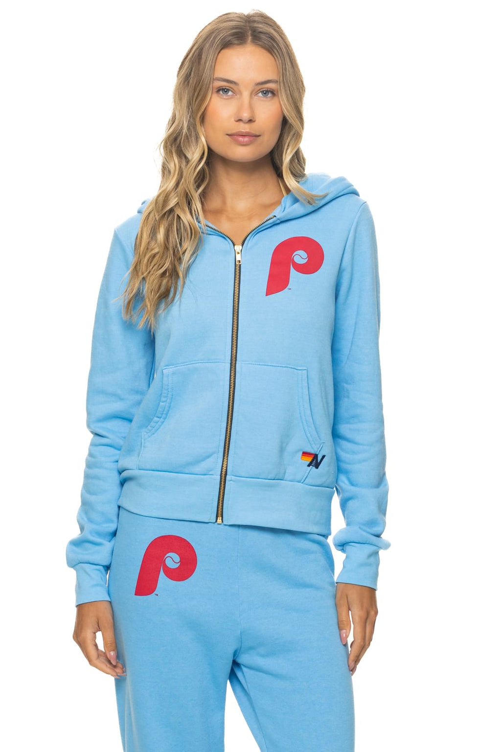 PHILADELPHIA PHILLIES 2026 ZIP HOODIE - SKY