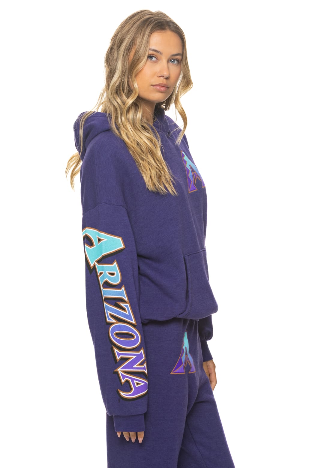 ARIZONA DIAMONDBACKS 2026 RELAXED PULLOVER HOODIE - DEEP PURPLE