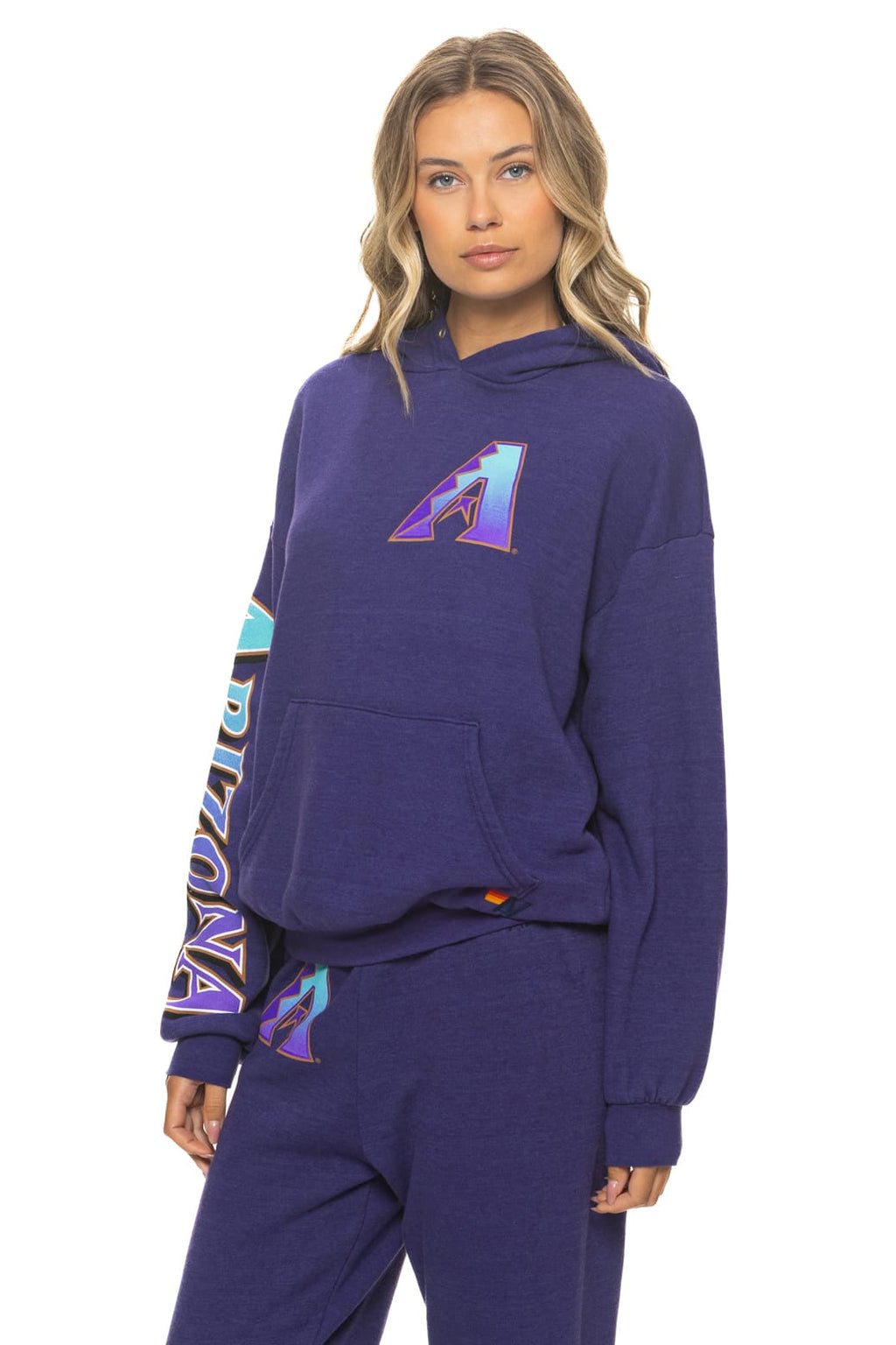 ARIZONA DIAMONDBACKS 2026 RELAXED PULLOVER HOODIE - DEEP PURPLE