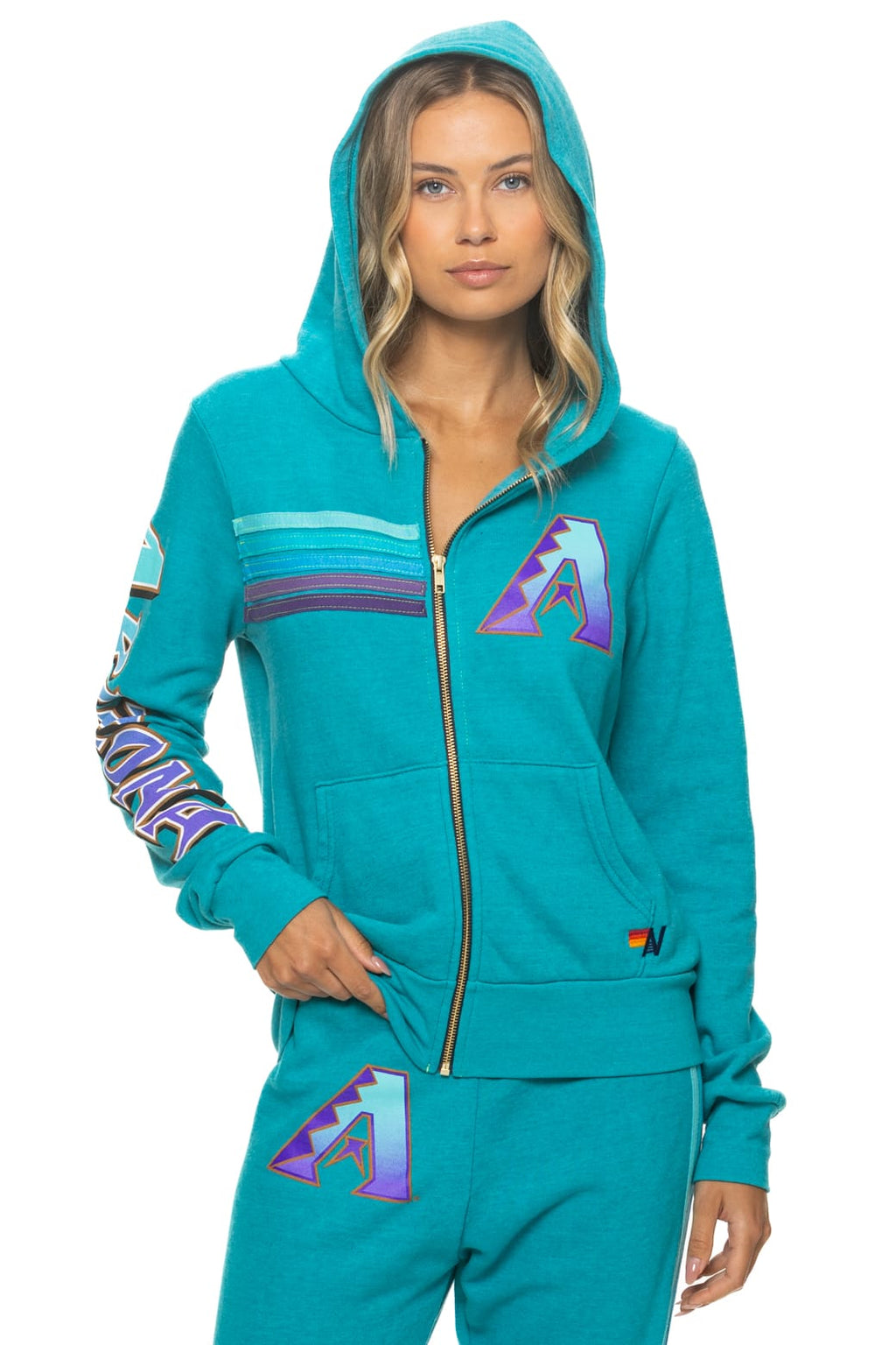 ARIZONA DIAMONDBACKS 2026 ZIP HOODIE - TEAL