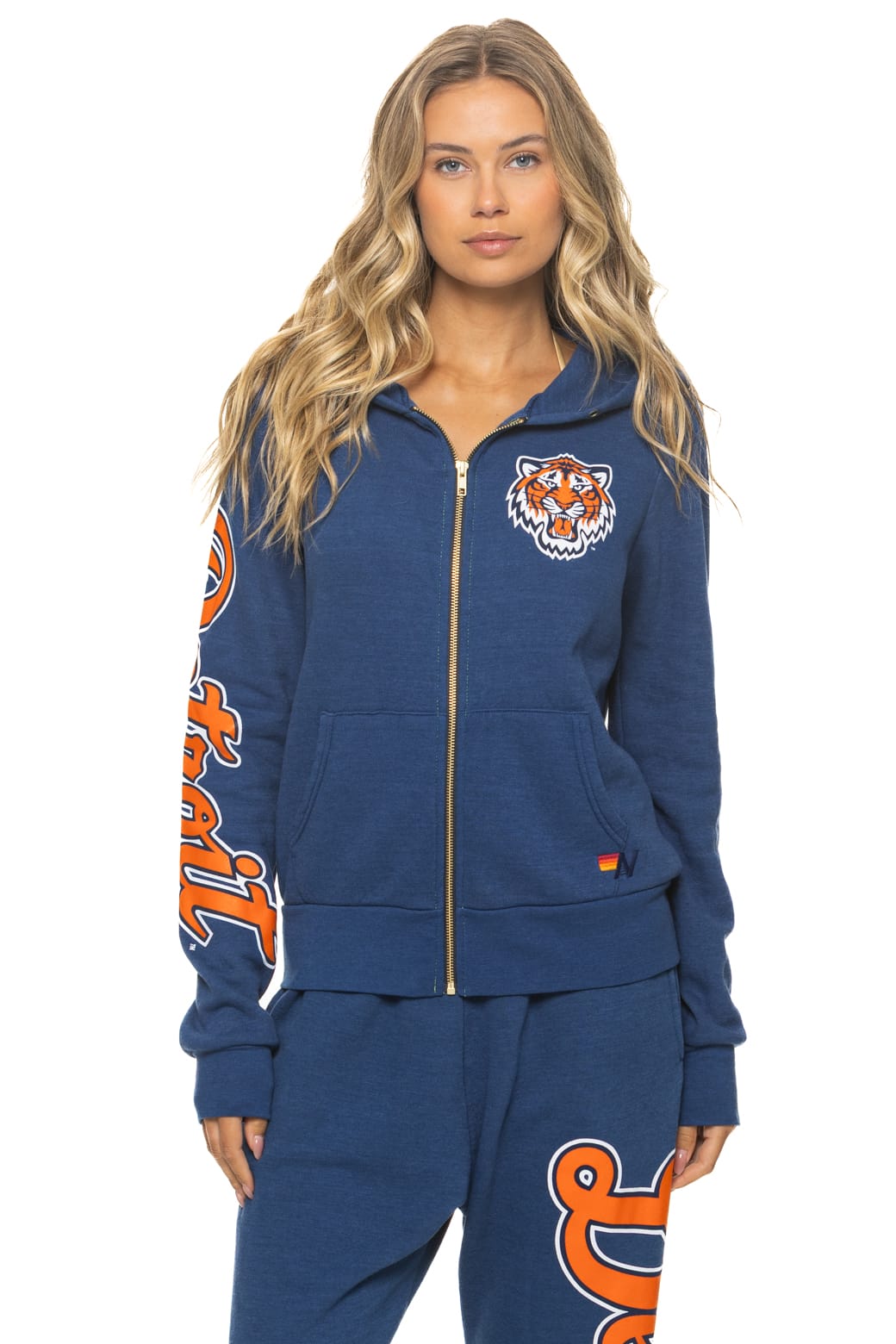 DETROIT TIGERS 2026 ZIP HOODIE - ROYAL