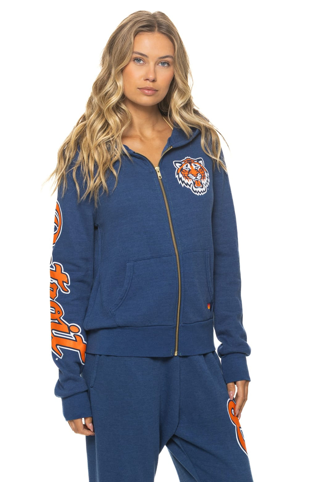 DETROIT TIGERS 2026 ZIP HOODIE - ROYAL