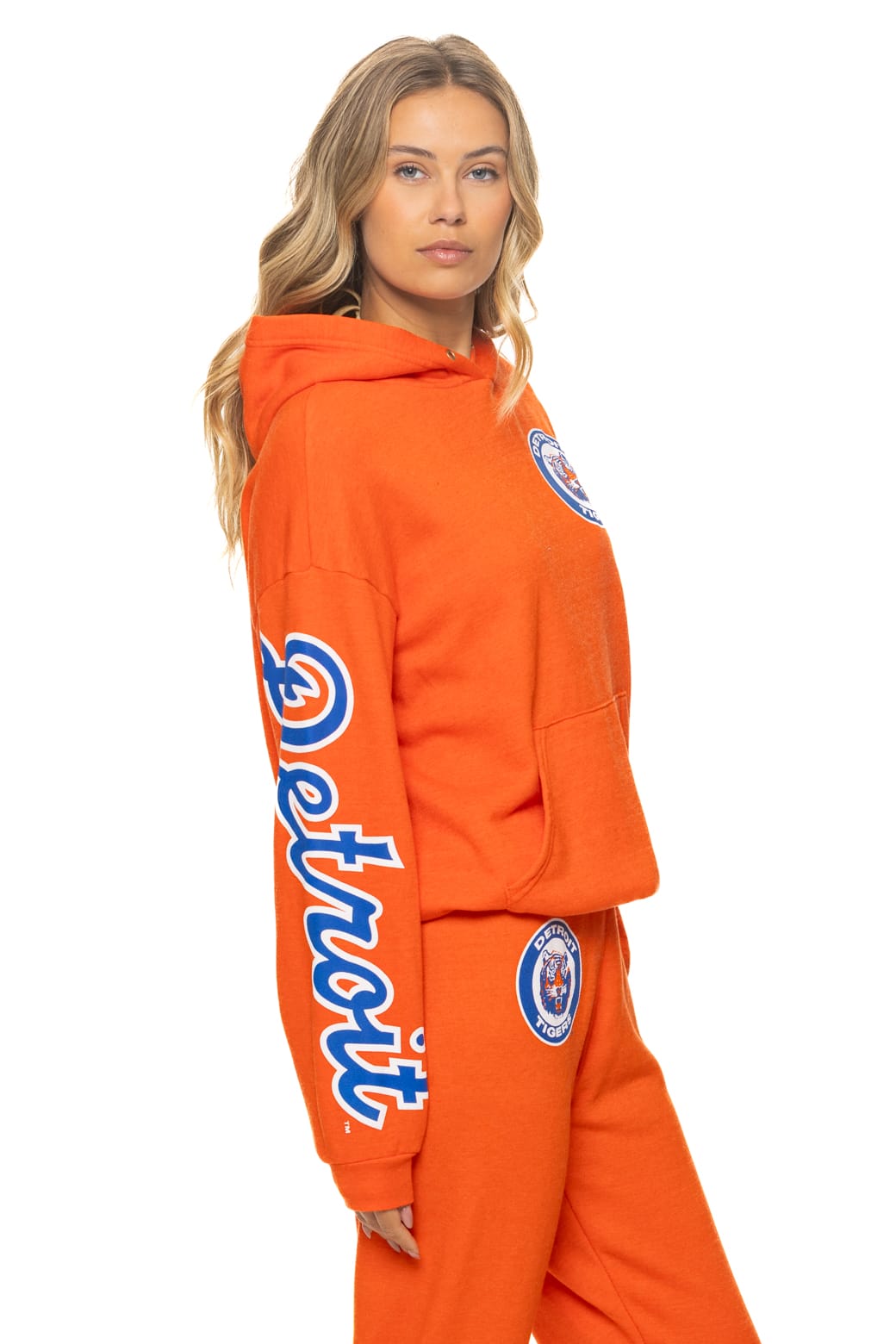DETROIT TIGERS 2026 RELAXED PULLOVER HOODIE - ORANGE