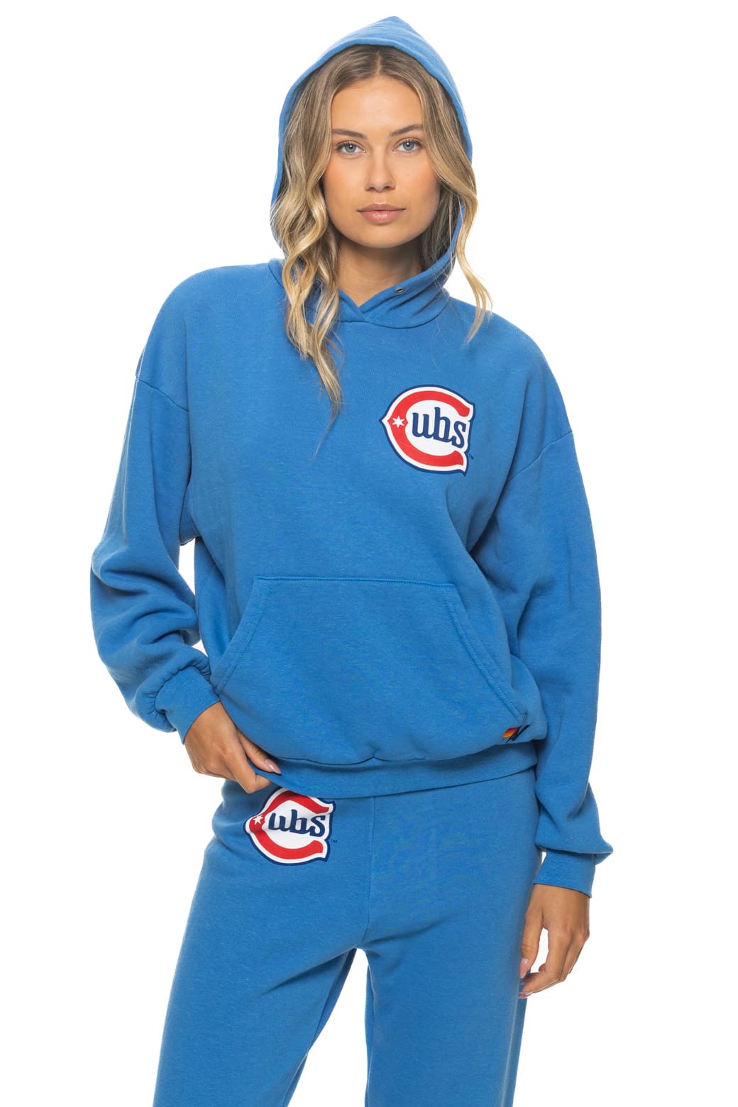 CHICAGO CUBS 2026 RELAXED PULLOVER HOODIE - COBALT