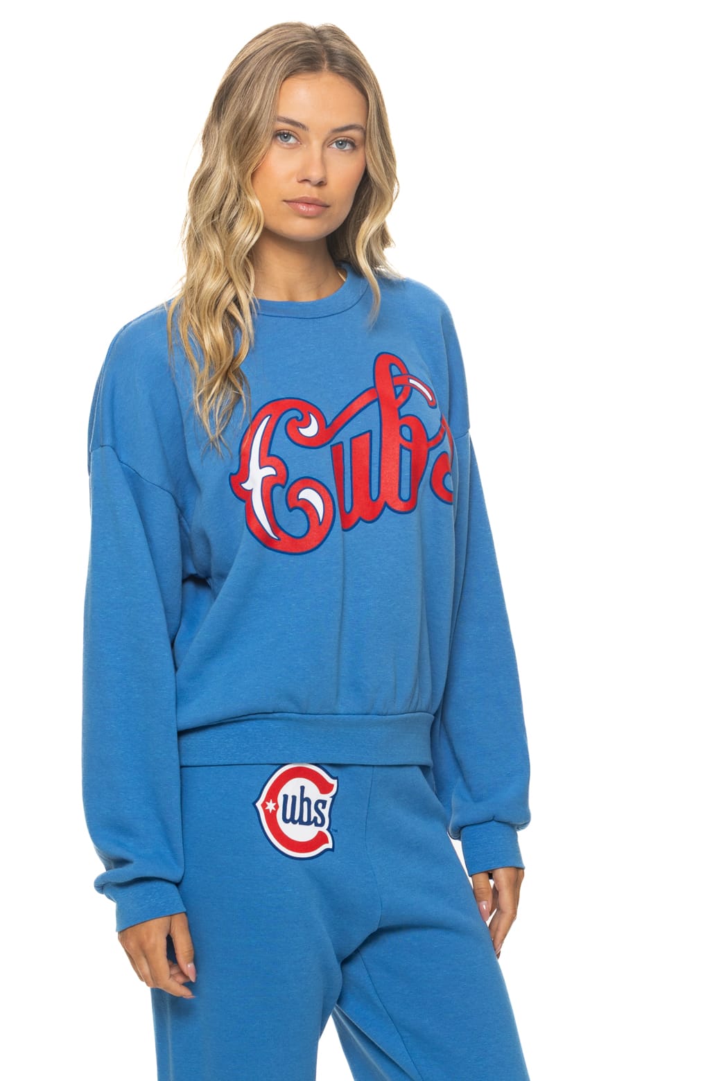 CHICAGO CUBS 2026 RELAXED CREW SWEATSHIRT - COBALT