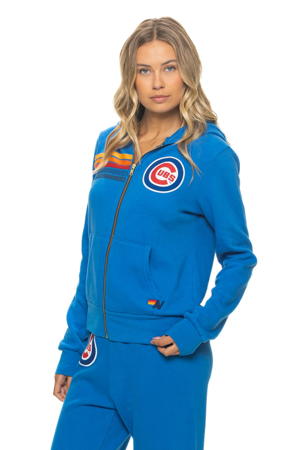 CHICAGO CUBS 2026 ZIP HOODIE - ADVENTURE BLUE