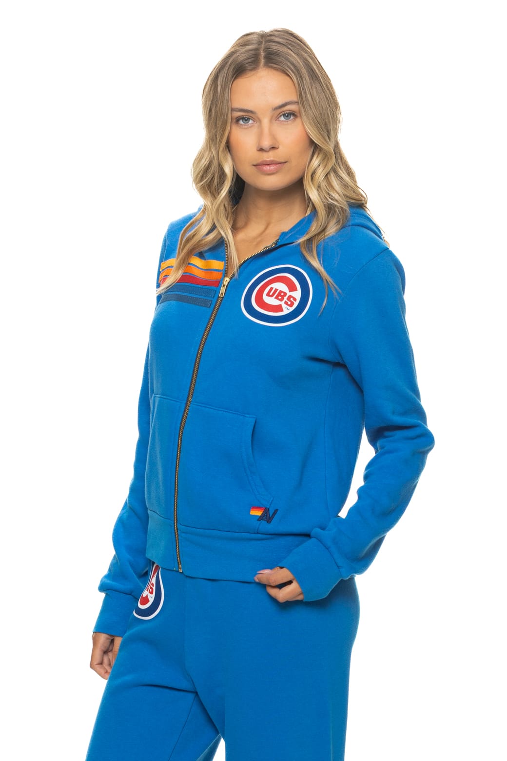 CHICAGO CUBS 2026 ZIP HOODIE - ADVENTURE BLUE