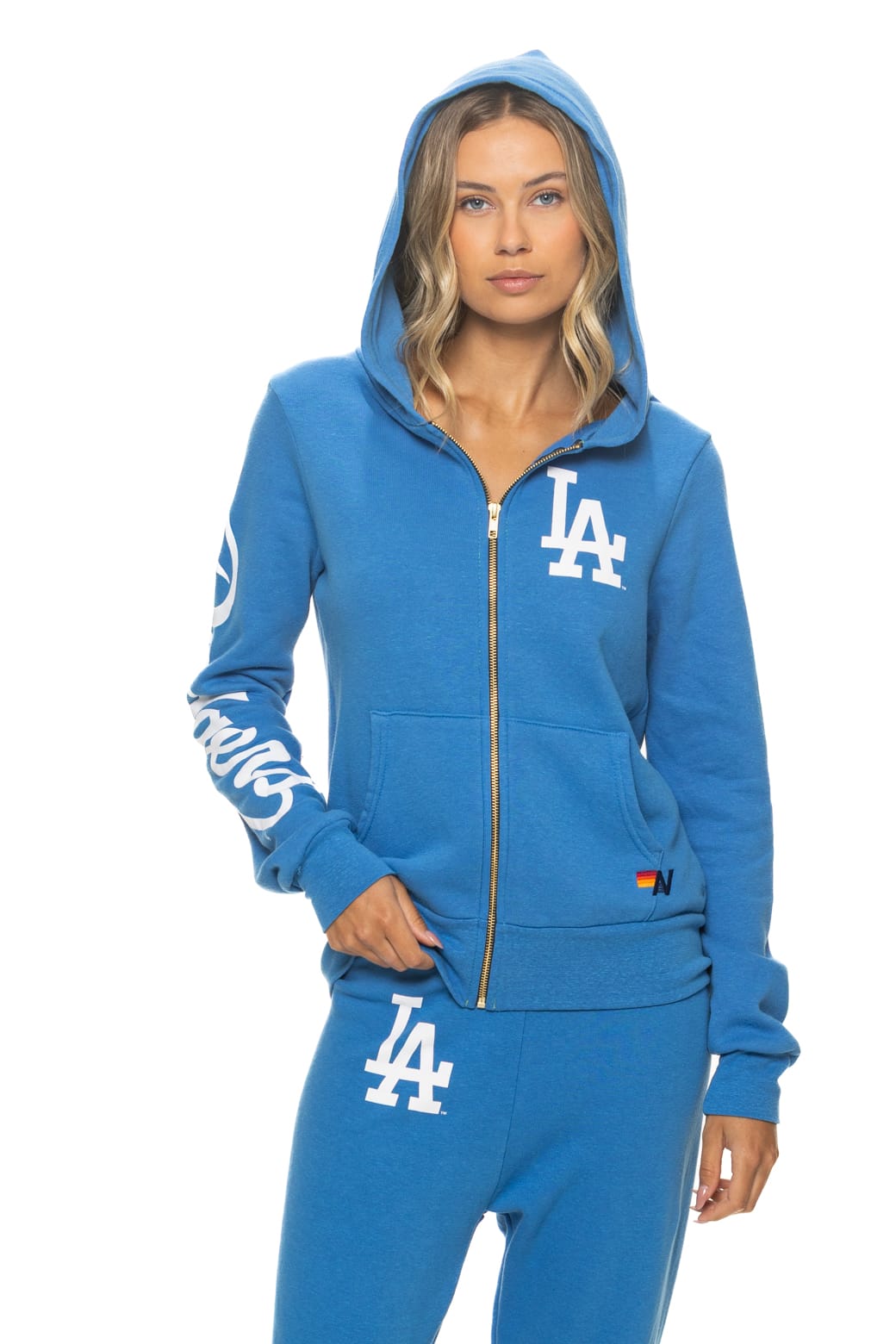 LOS ANGELES DODGERS 2026 ZIP HOODIE - COBALT