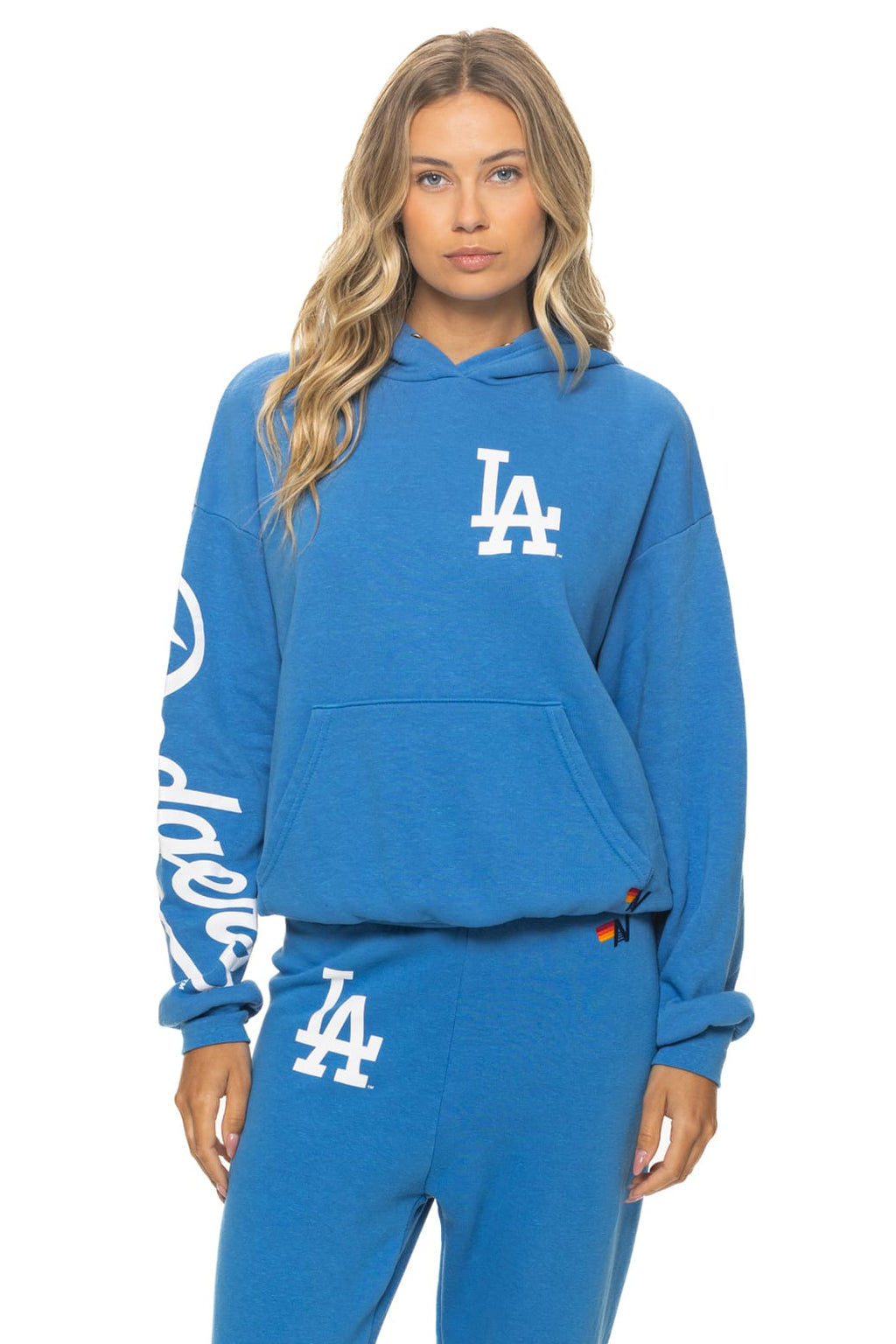 LOS ANGELES DODGERS 2026 RELAXED PULLOVER HOODIE - COBALT