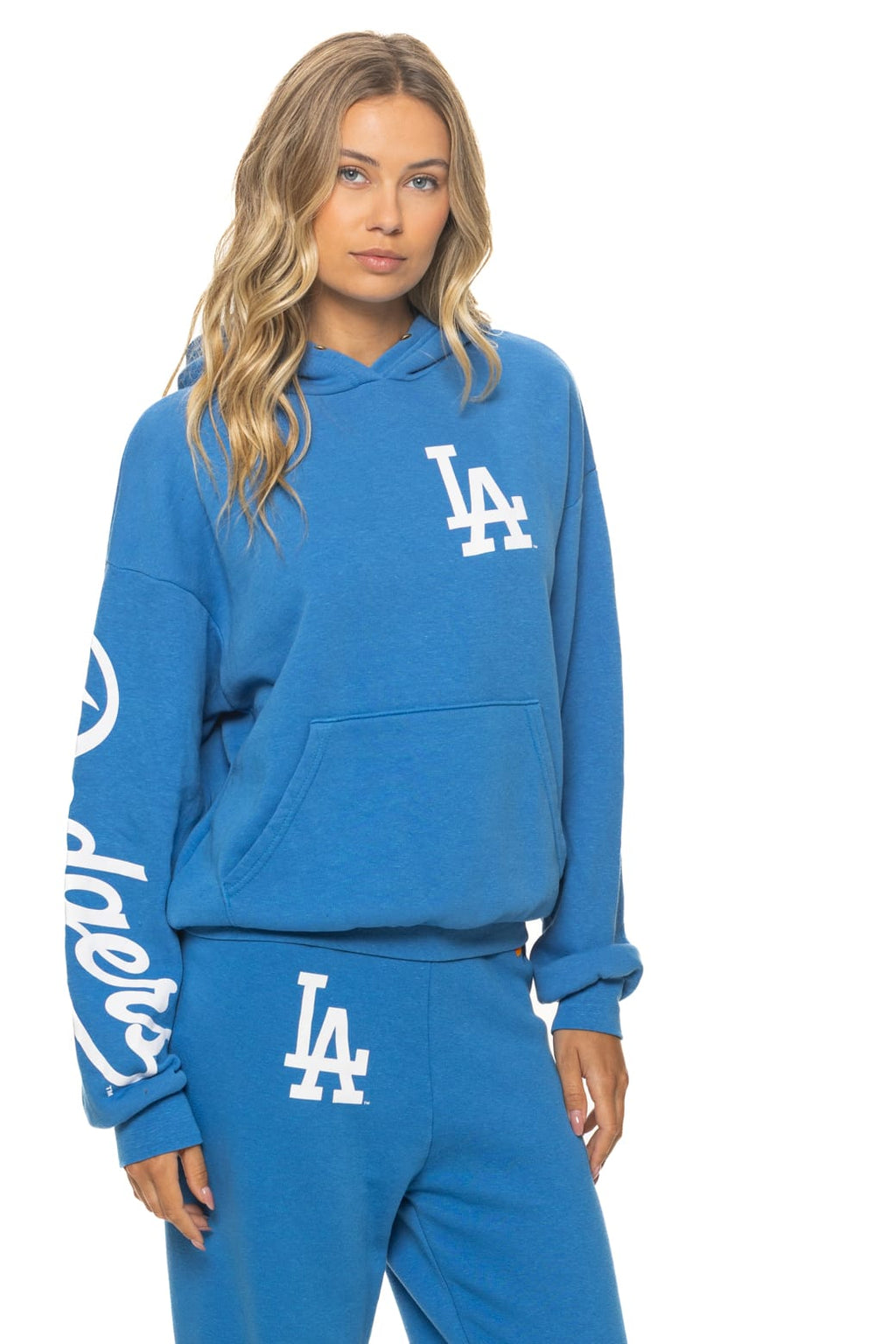 LOS ANGELES DODGERS 2026 RELAXED PULLOVER HOODIE - COBALT