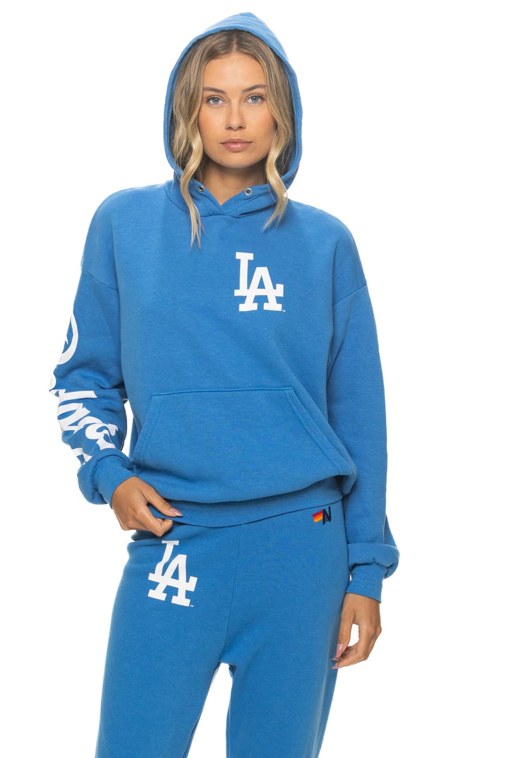 LOS ANGELES DODGERS 2026 RELAXED PULLOVER HOODIE - COBALT