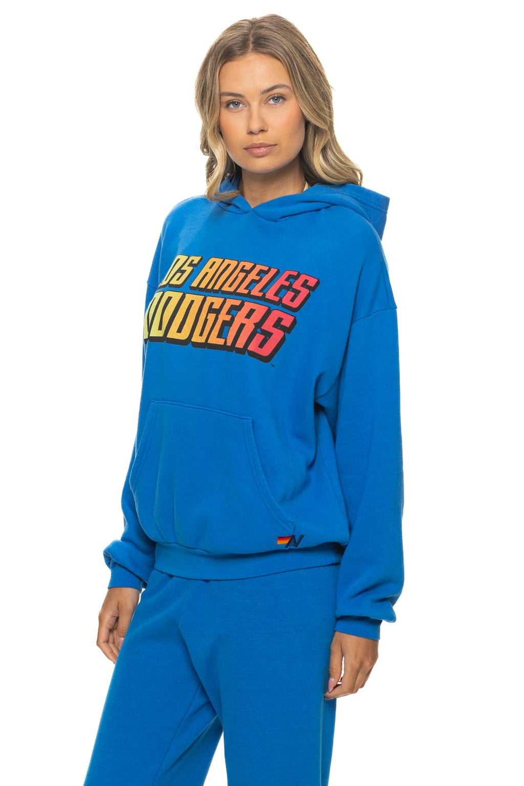LOS ANGELES DODGERS 2026 RELAXED PULLOVER HOODIE - OCEAN