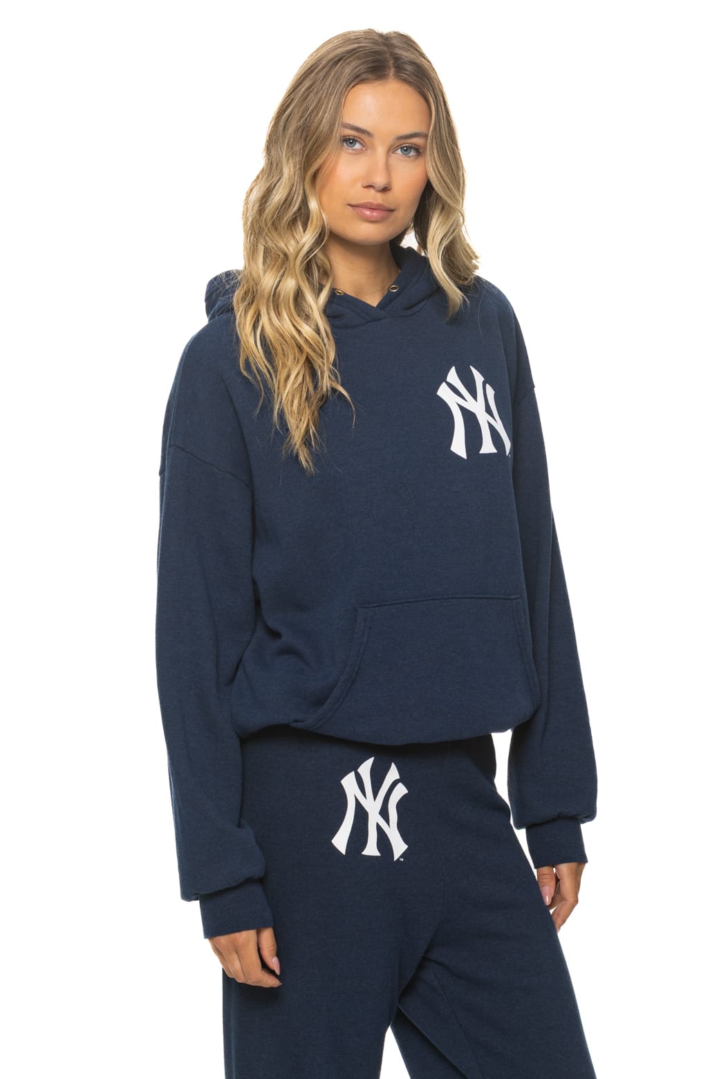 NEW YORK YANKEES 2026 RELAXED PULLOVER HOODIE - NAVY