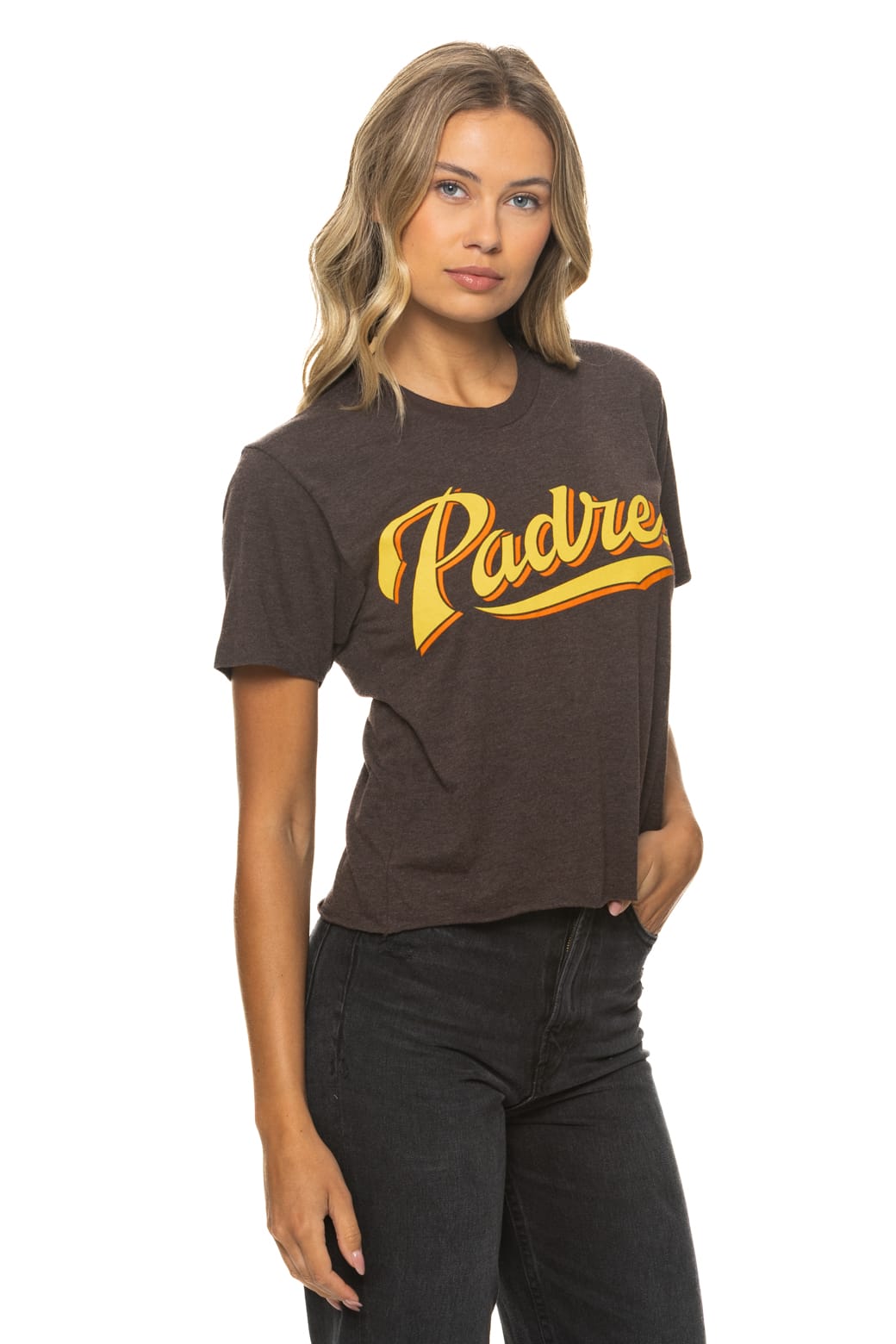 SAN DIEGO PADRES 2026 BOYFRIEND TEE - BROWN