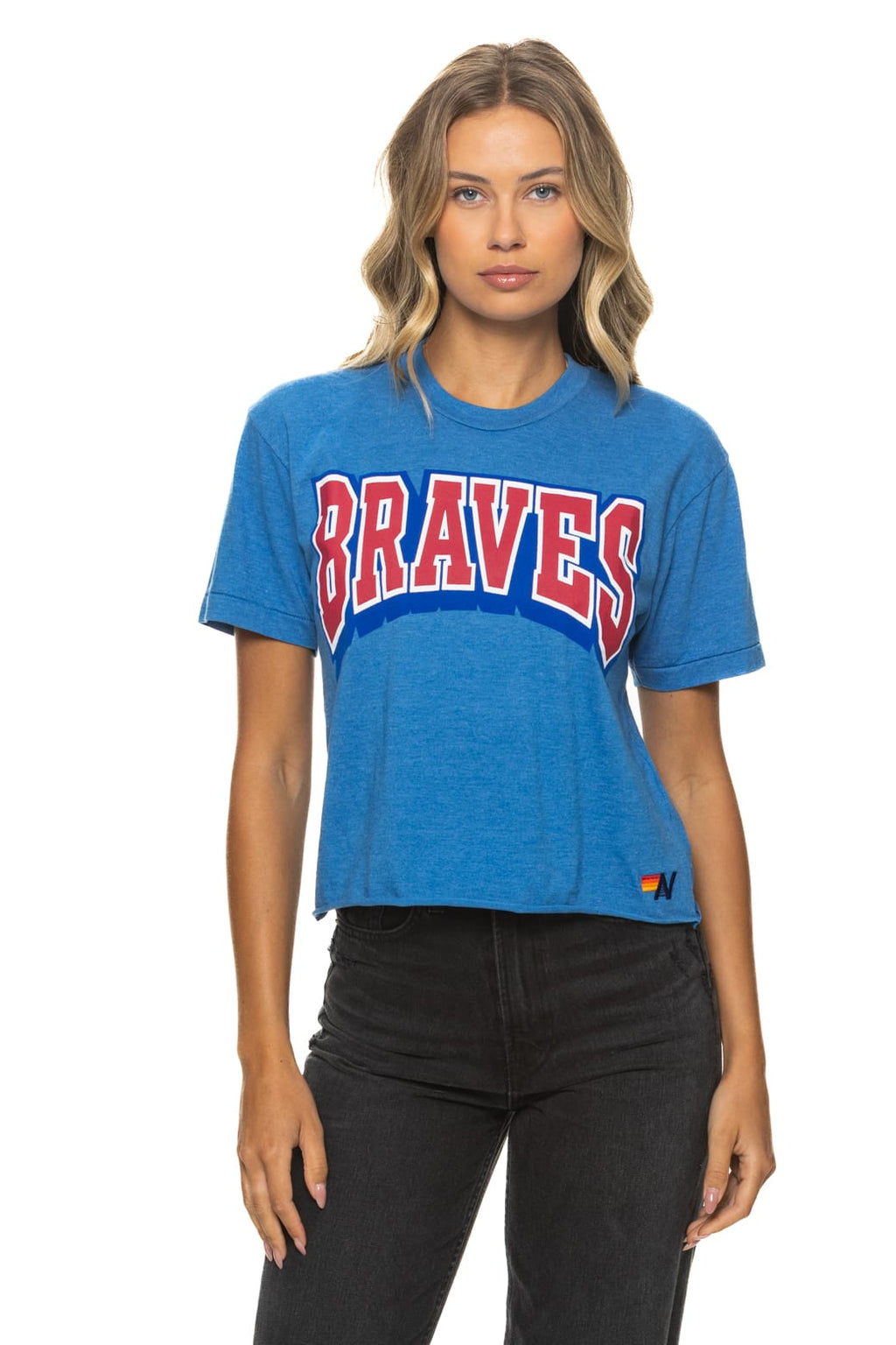 ATLANTA BRAVES 2026 BOYFRIEND TEE - COBALT