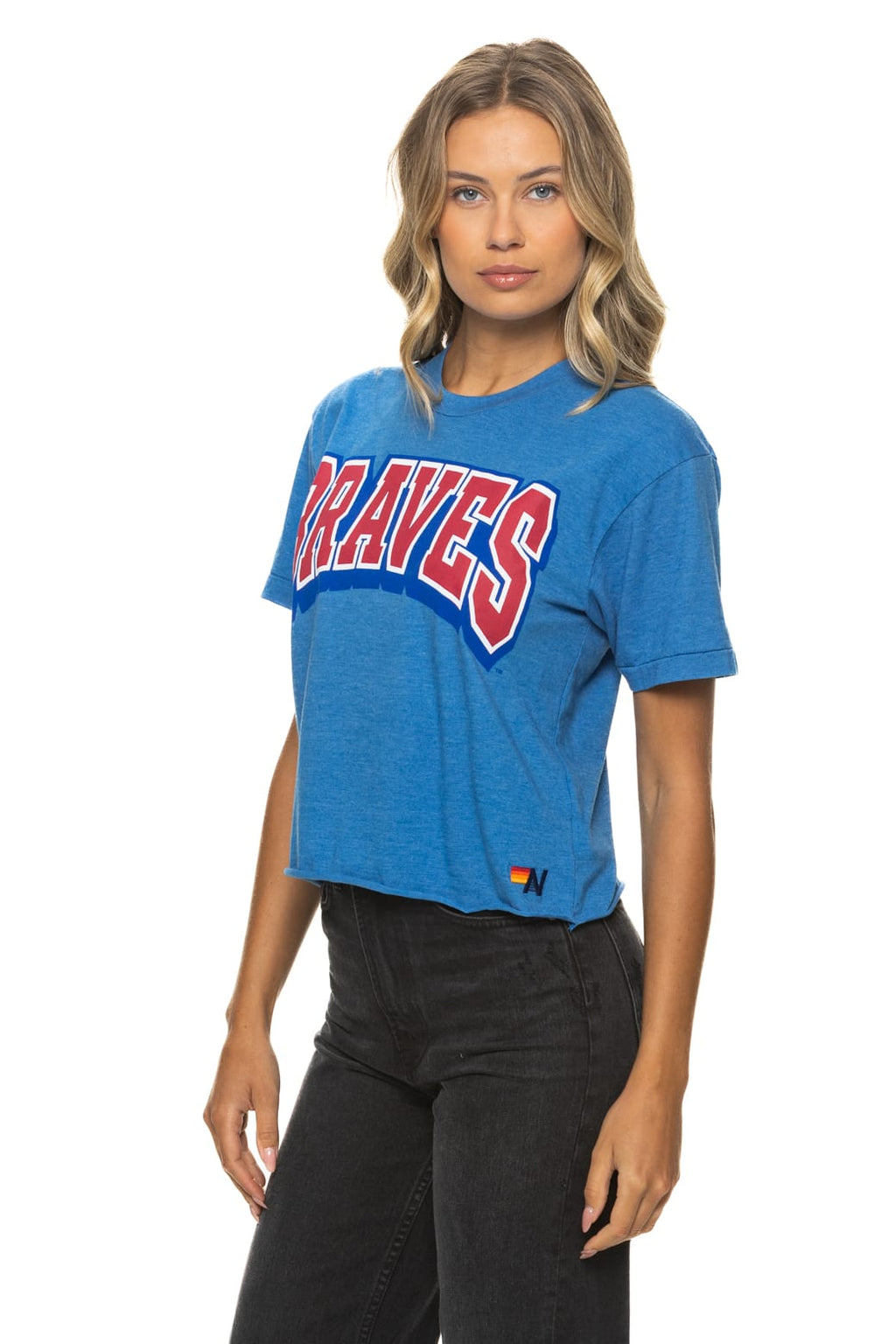 ATLANTA BRAVES 2026 BOYFRIEND TEE - COBALT
