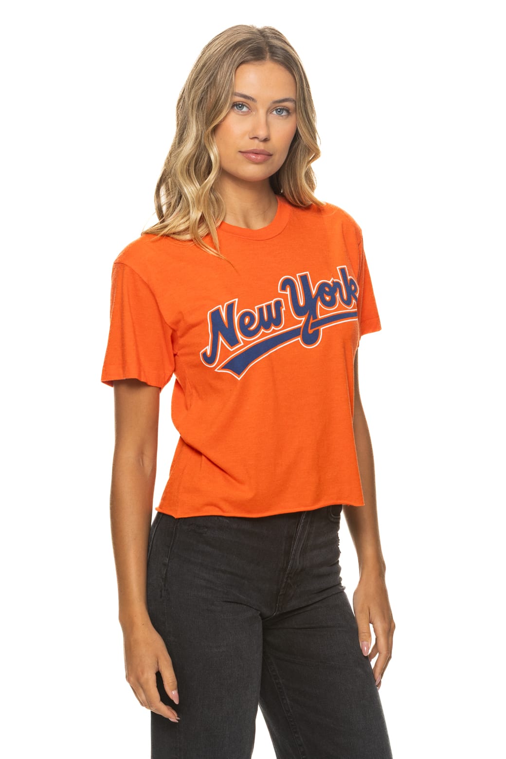 NY METS 2026 BOYFRIEND TEE - ORANGE