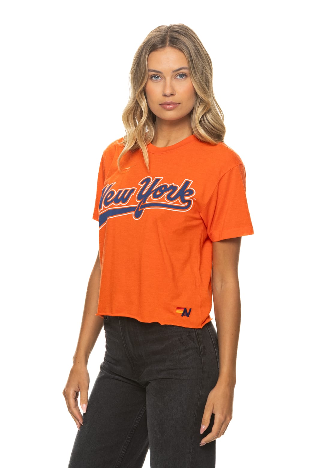 NY METS 2026 BOYFRIEND TEE - ORANGE