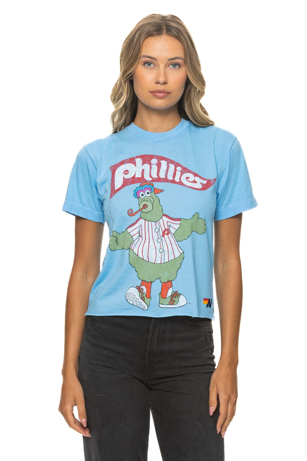 PHILLIES FANATIC BOYFRIEND TEE - SKY