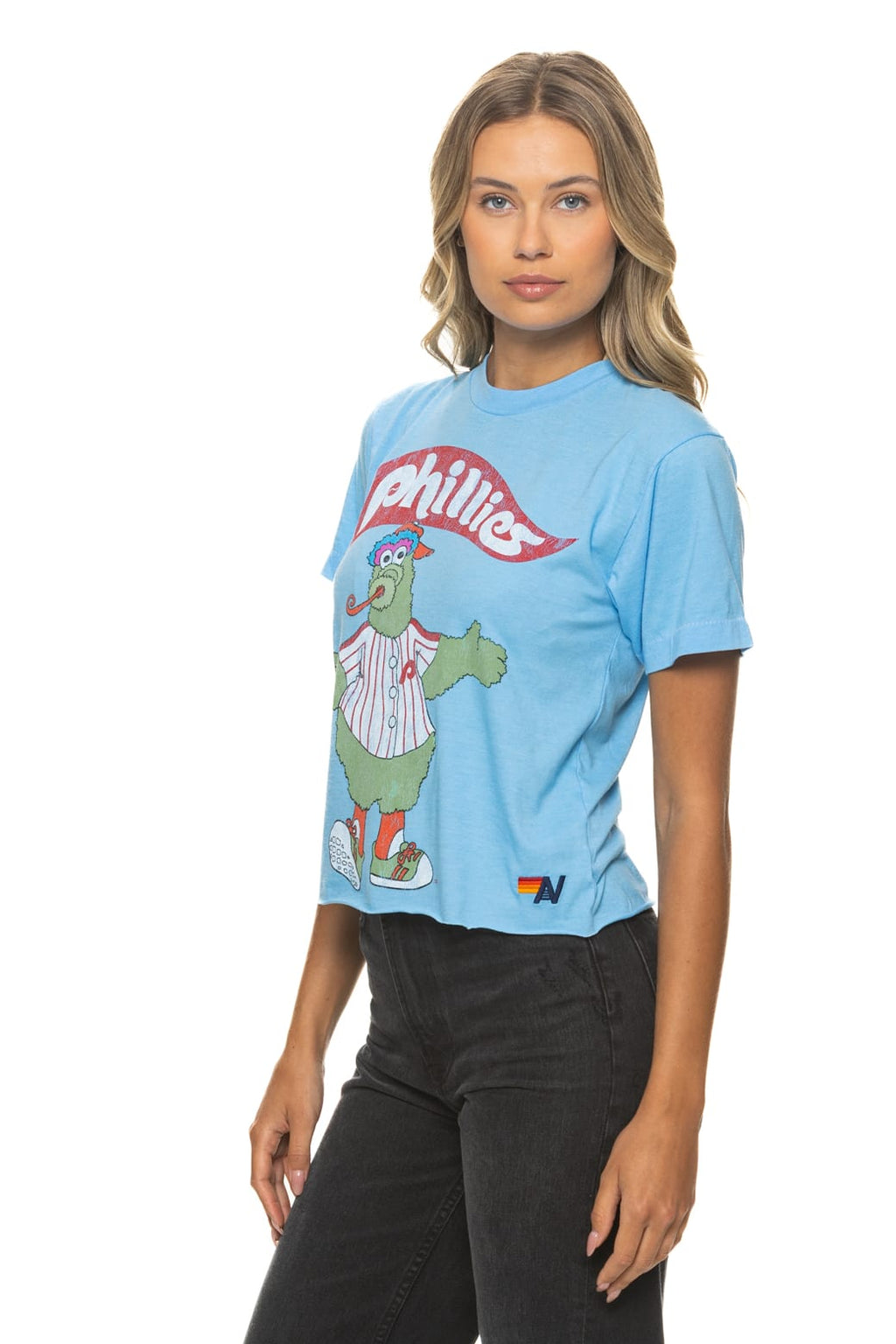 PHILLIES FANATIC BOYFRIEND TEE - SKY