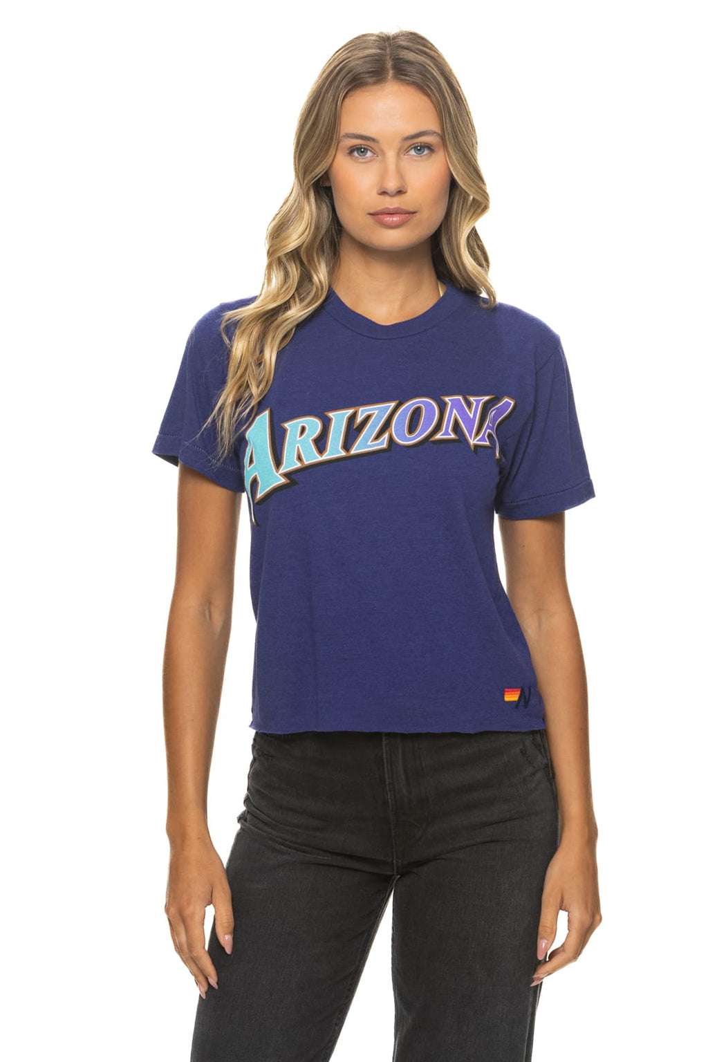 ARIZONA DIAMONDBACKS 2026 BOYFRIEND TEE - DEEP PURPLE