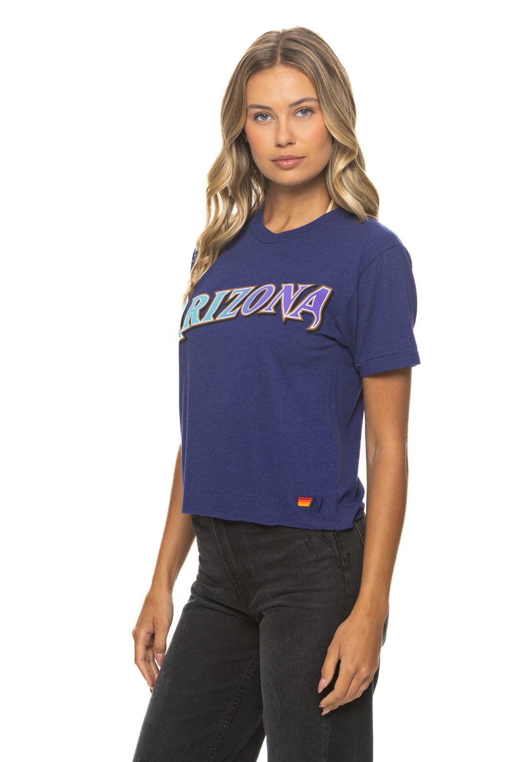 ARIZONA DIAMONDBACKS 2026 BOYFRIEND TEE - DEEP PURPLE