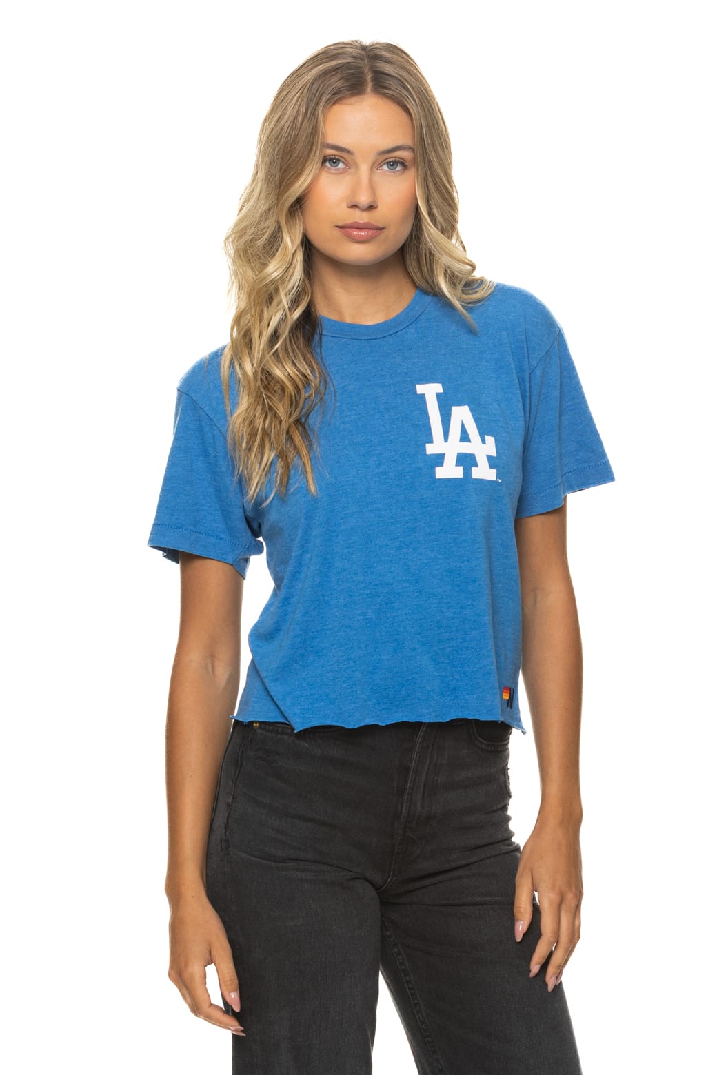 LOS ANGELES DODGERS 2026 BOYFRIEND TEE - COBALT