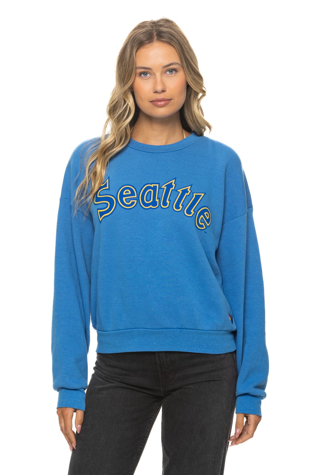 SEATTLE MARINERS 2026 RELAXED CREW SWEATSHIRT -  COBALT