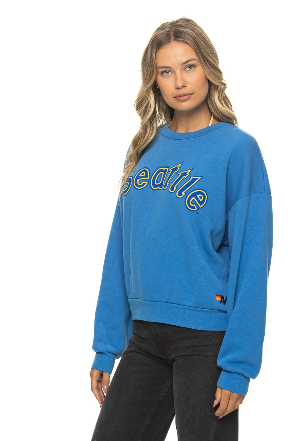 SEATTLE MARINERS 2026 RELAXED CREW SWEATSHIRT -  COBALT