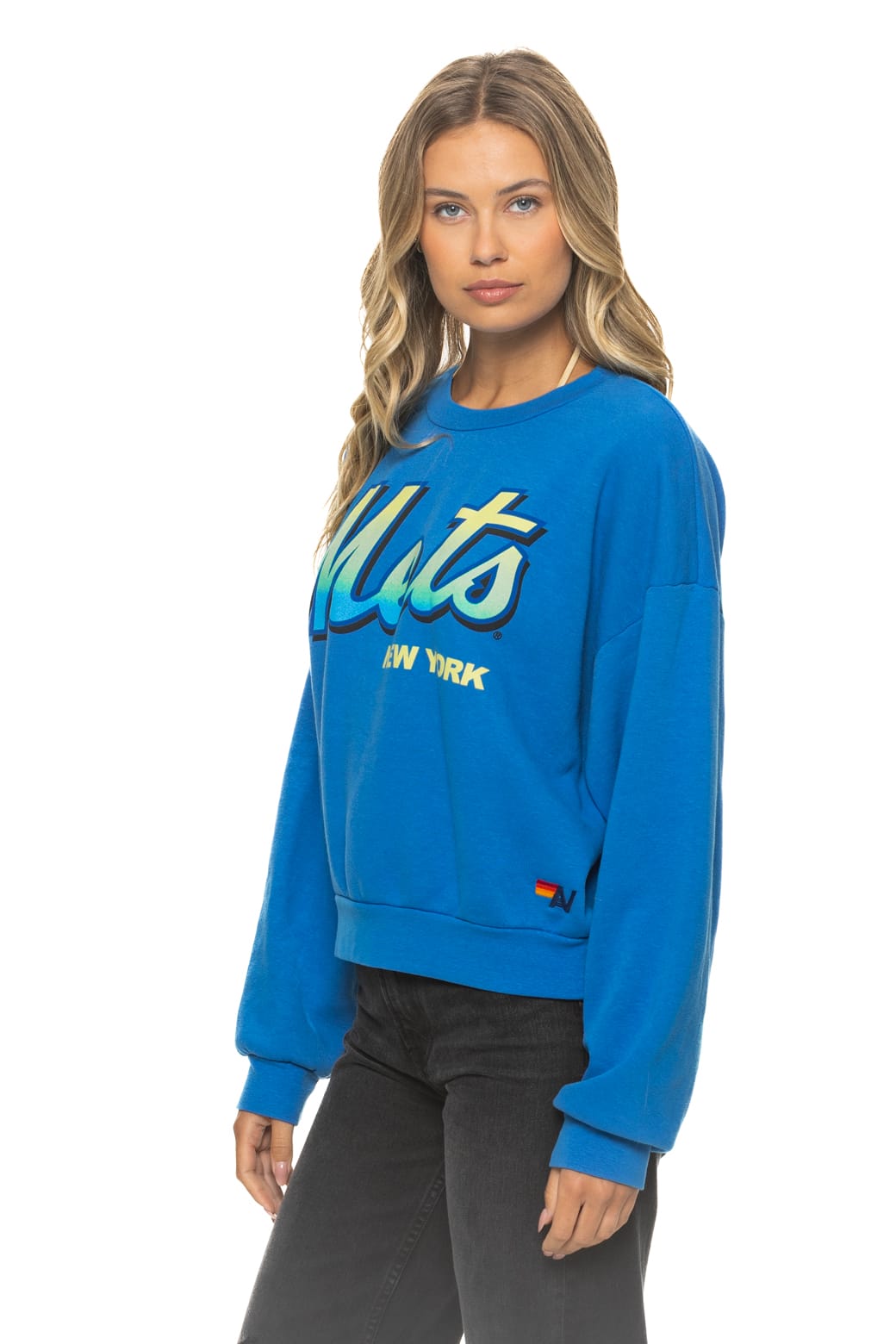 NY METS 2026 RELAXED CREW SWEATSHIRT - OCEAN